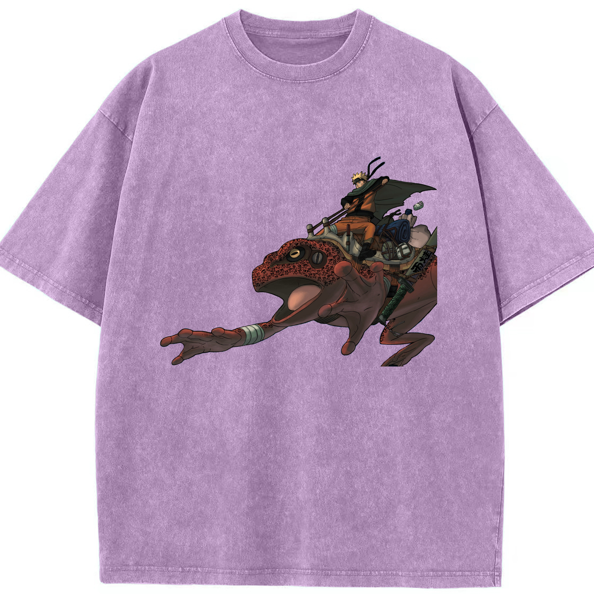 （画像用） NARUTO -ナルト- うずまき ナルト Uzumaki Naruto 綿100% ヴィンテージ風 半袖Tシャツ（フロントプリント）