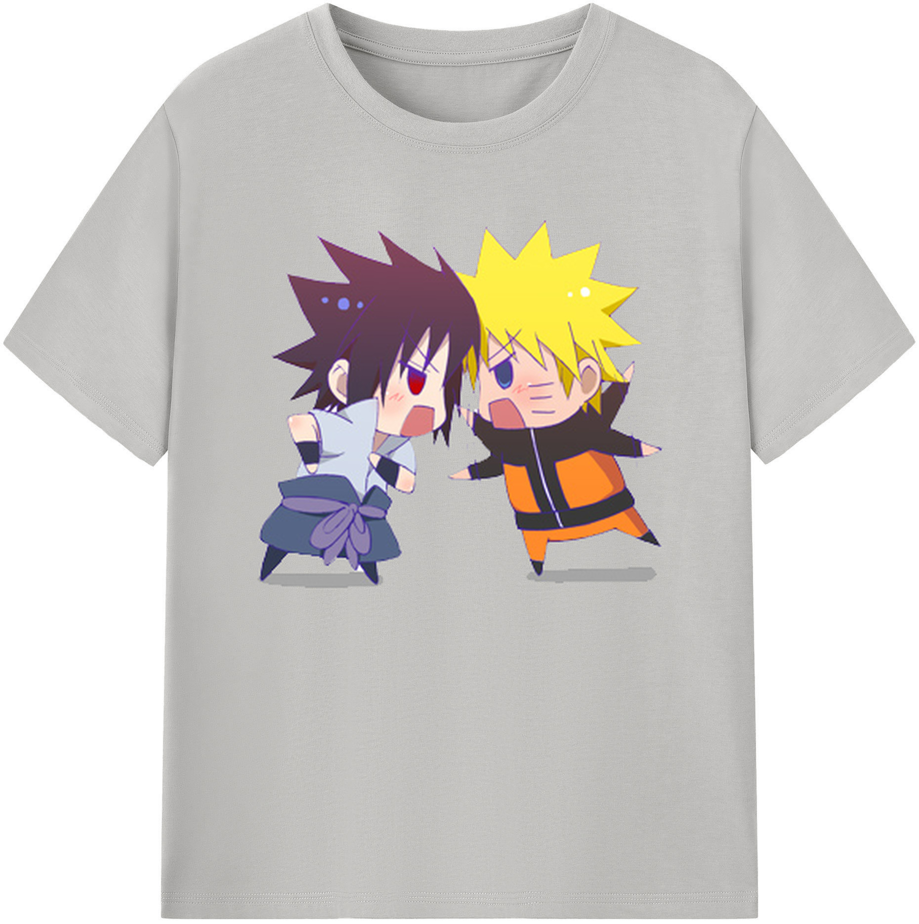 （画像用） NARUTO -ナルト- うずまき ナルト Uzumaki Naruto 綿100％ メンズ半袖Tシャツ｜肌触りやわらか＆通気性