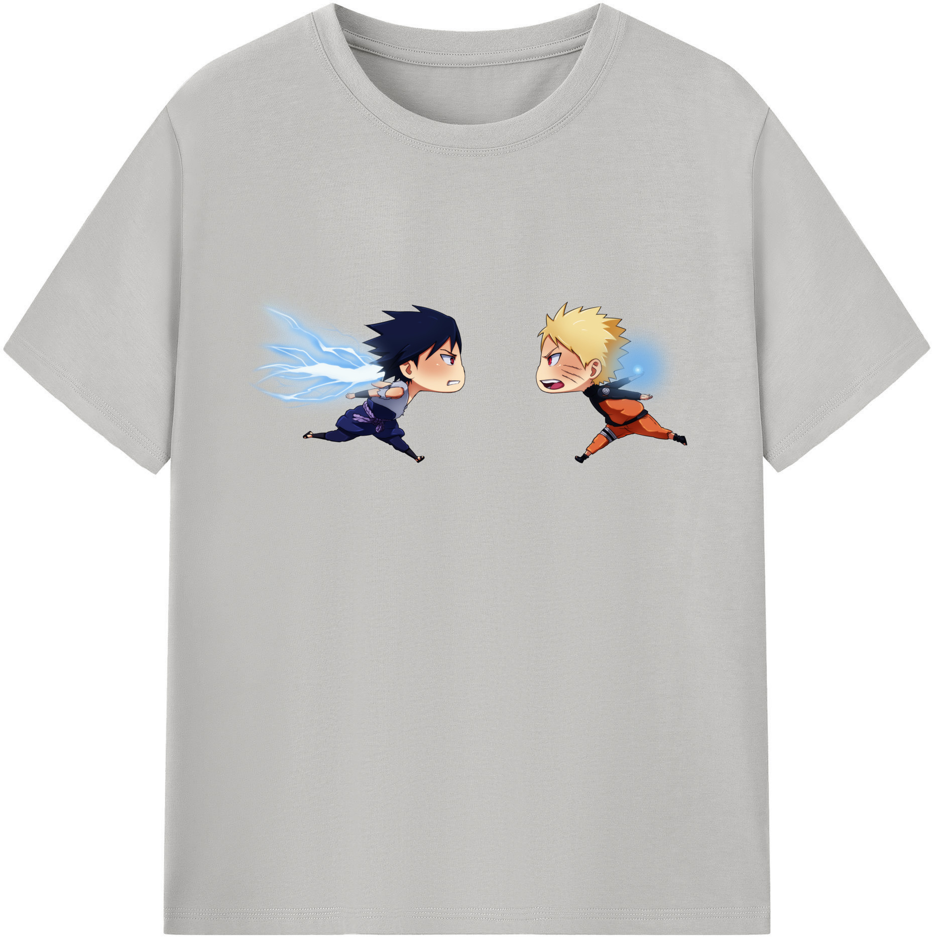 （画像用） NARUTO -ナルト- うずまき ナルト Uzumaki Naruto 綿100％ メンズ半袖Tシャツ｜肌触りやわらか＆通気性