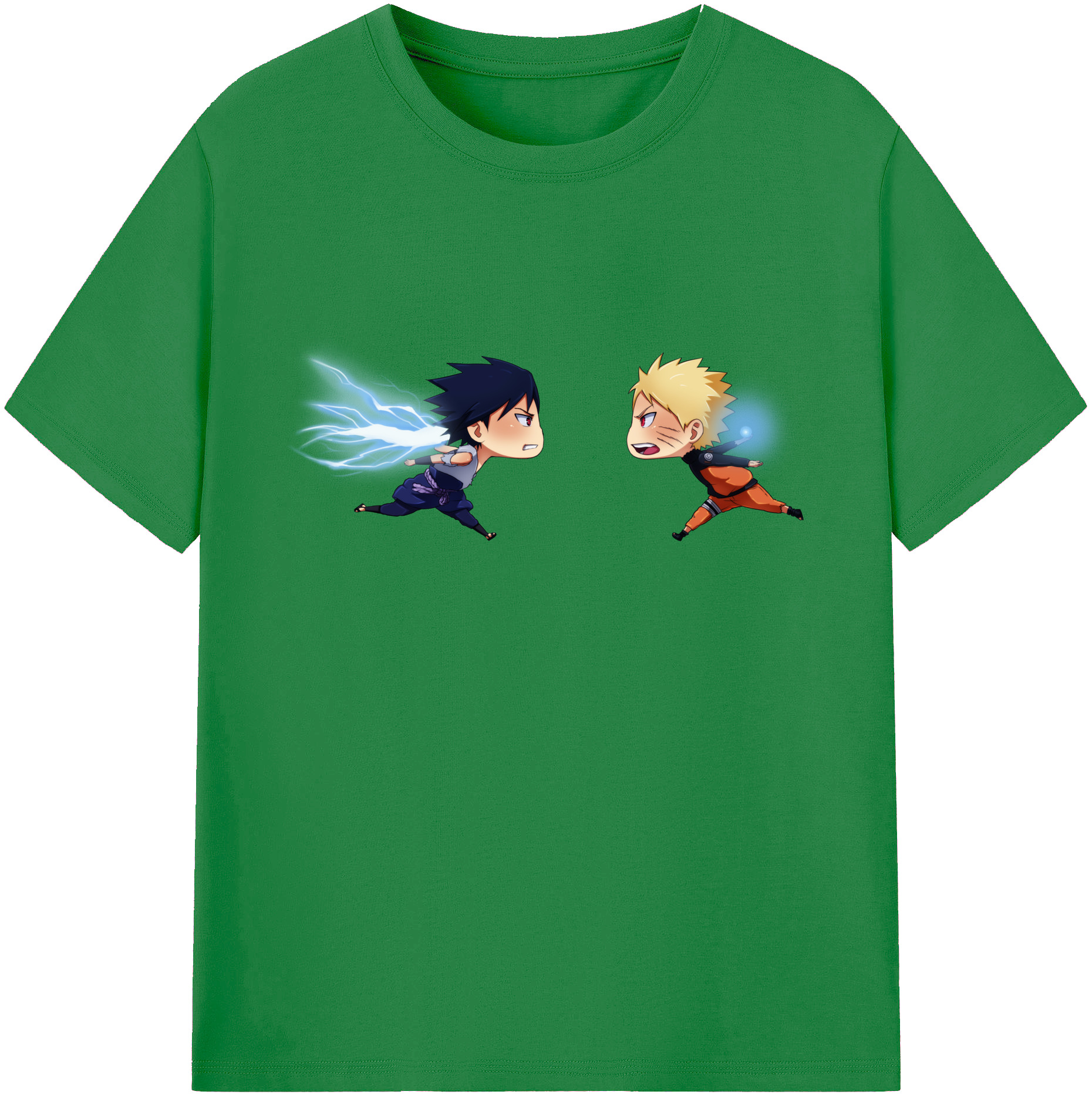 （画像用） NARUTO -ナルト- うずまき ナルト Uzumaki Naruto 綿100％ メンズ半袖Tシャツ｜肌触りやわらか＆通気性