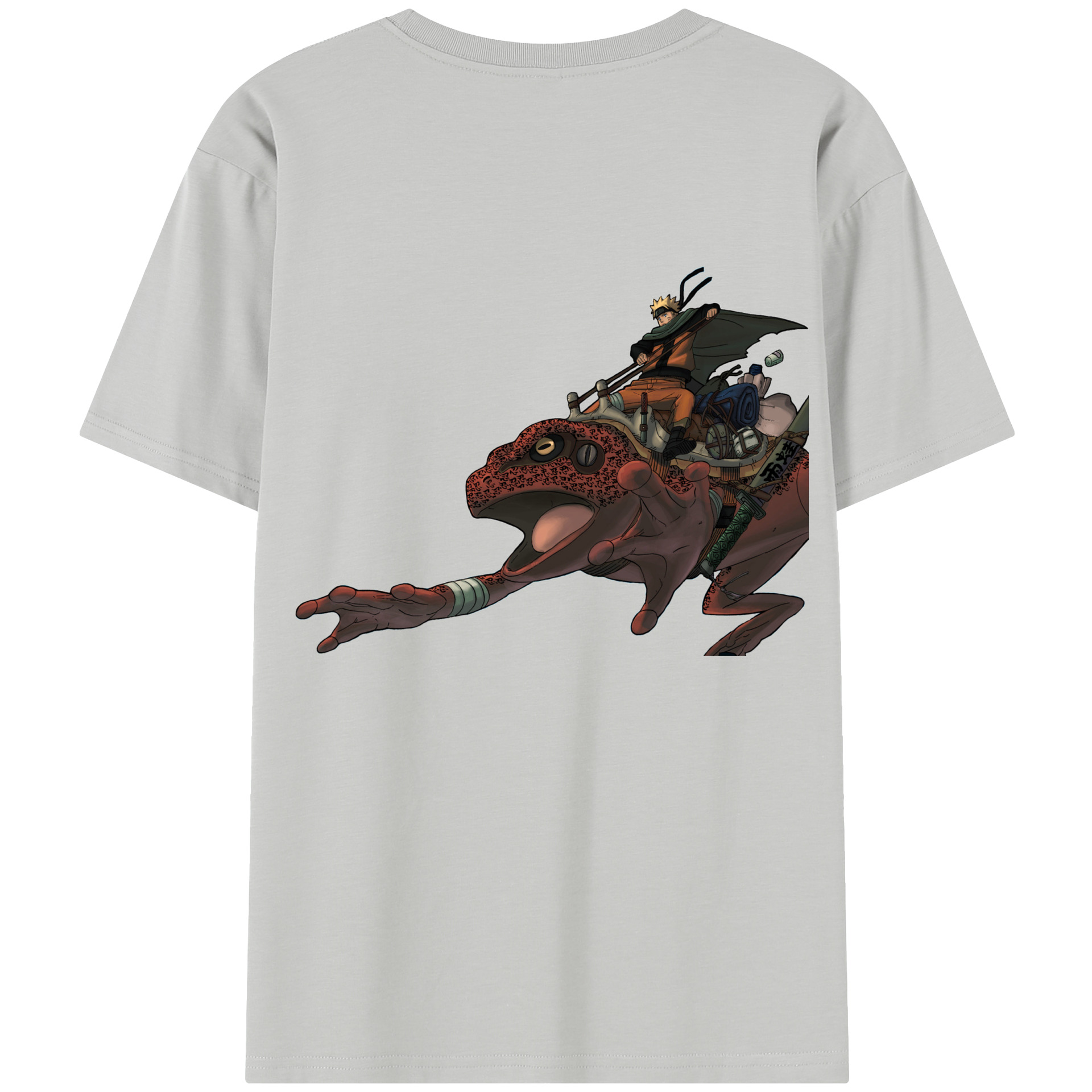（画像用） NARUTO -ナルト- うずまき ナルト Uzumaki Naruto レディース半袖Tシャツ(バックプリント)