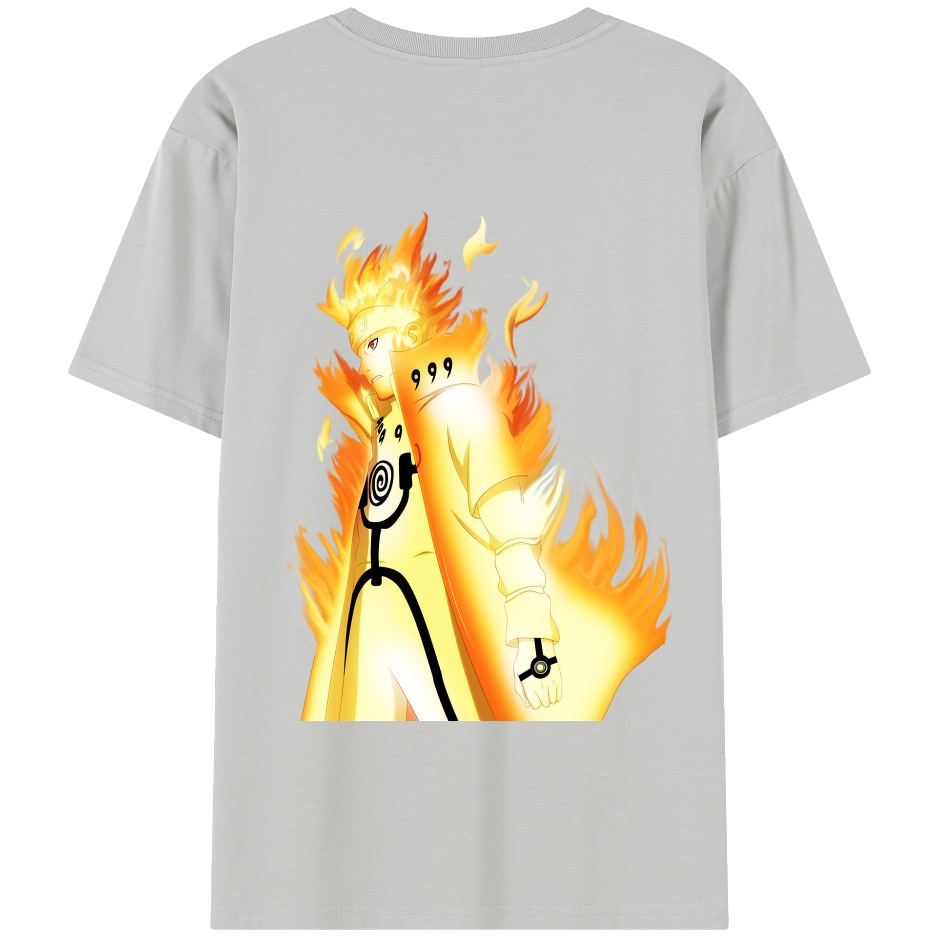 （画像用） NARUTO -ナルト- うずまき ナルト Uzumaki Naruto レディース半袖Tシャツ(バックプリント)