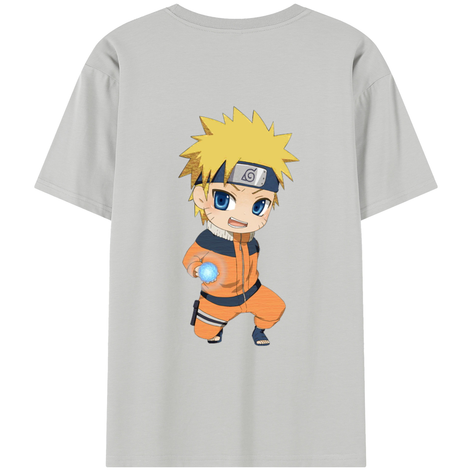 （画像用） NARUTO -ナルト- うずまき ナルト Uzumaki Naruto レディース半袖Tシャツ(バックプリント)