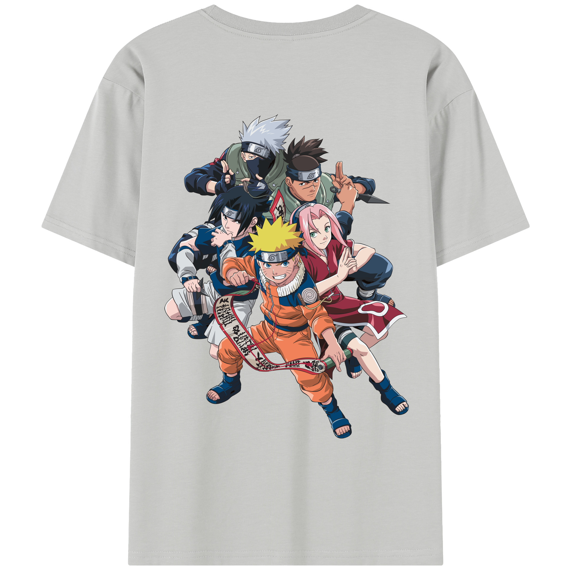（画像用） NARUTO -ナルト- うずまき ナルト Uzumaki Naruto レディース半袖Tシャツ(バックプリント)