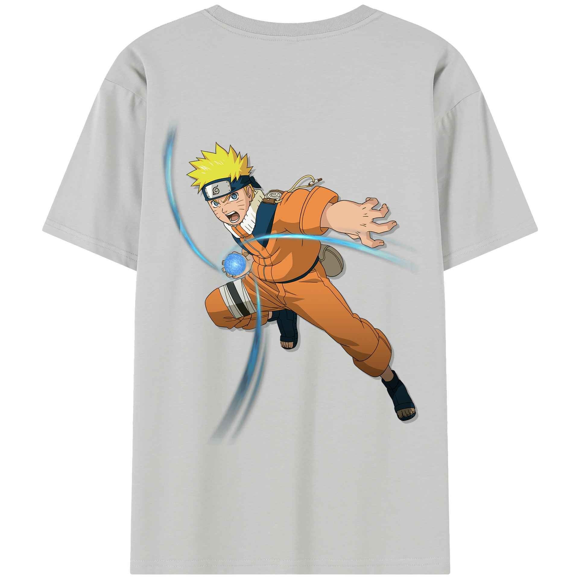 （画像用） NARUTO -ナルト- うずまき ナルト Uzumaki Naruto レディース半袖Tシャツ(バックプリント)