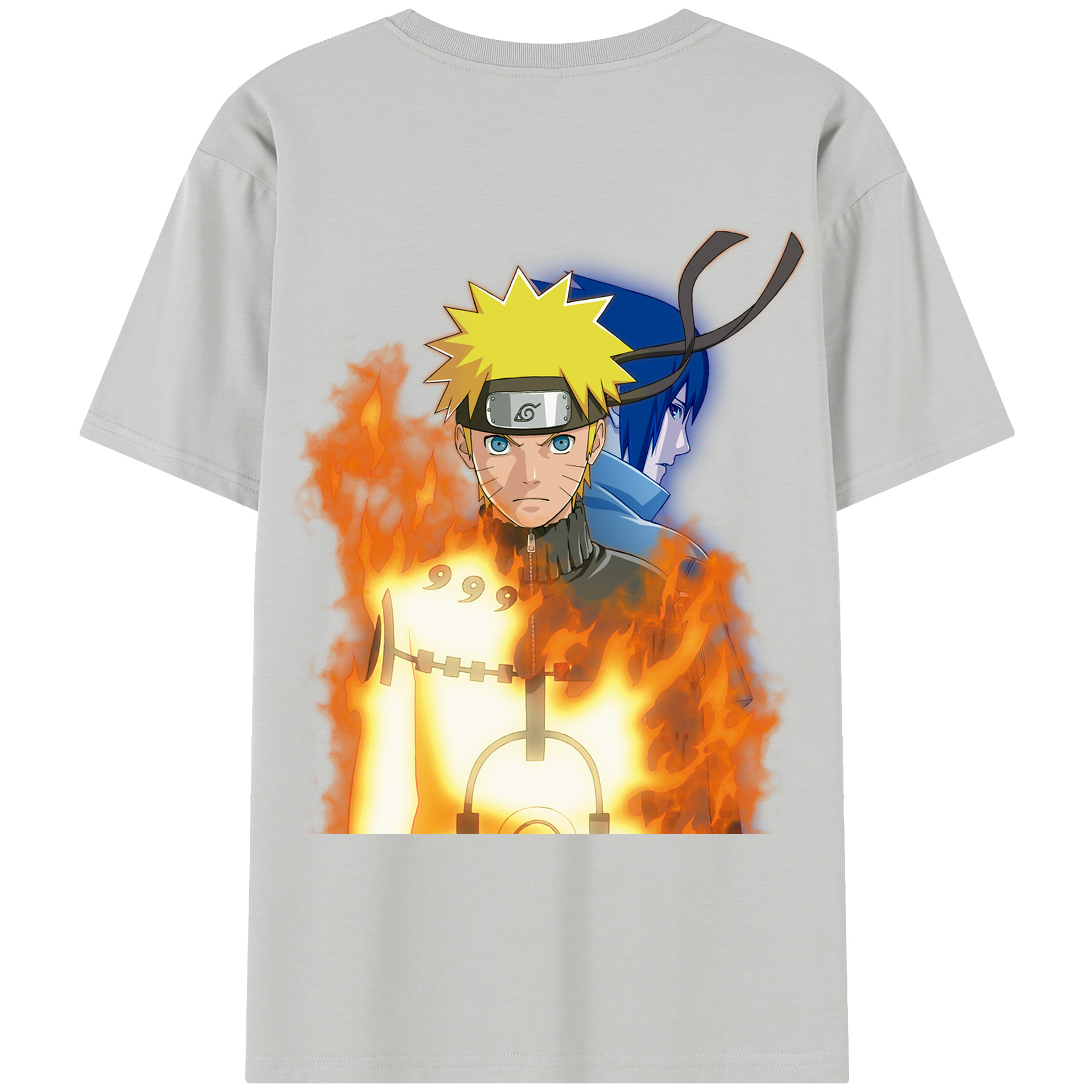 （画像用） NARUTO -ナルト- うずまき ナルト Uzumaki Naruto レディース半袖Tシャツ(バックプリント)