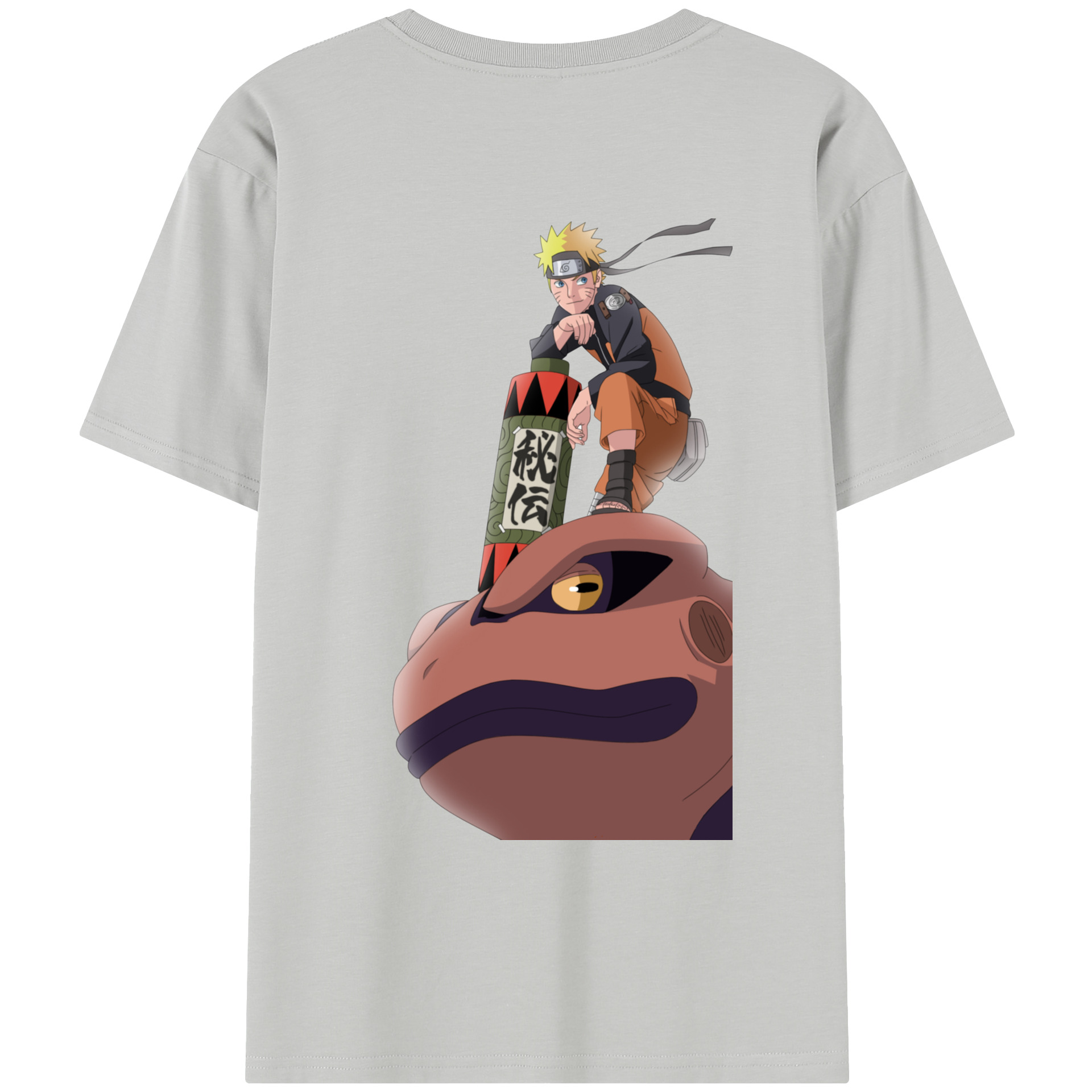（画像用） NARUTO -ナルト- うずまき ナルト Uzumaki Naruto レディース半袖Tシャツ(バックプリント)