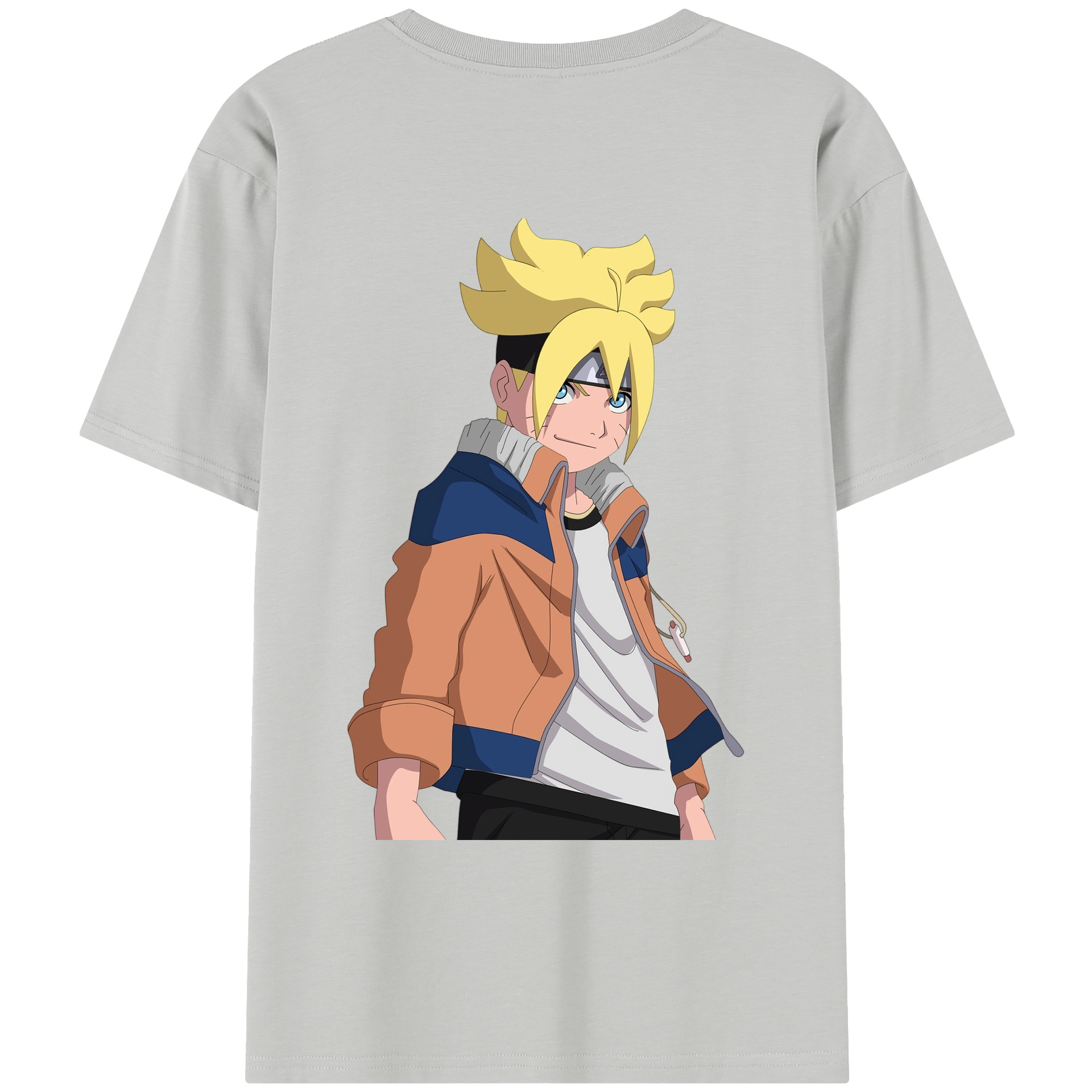 （画像用） NARUTO -ナルト- うずまき ナルト Uzumaki Naruto レディース半袖Tシャツ(バックプリント)