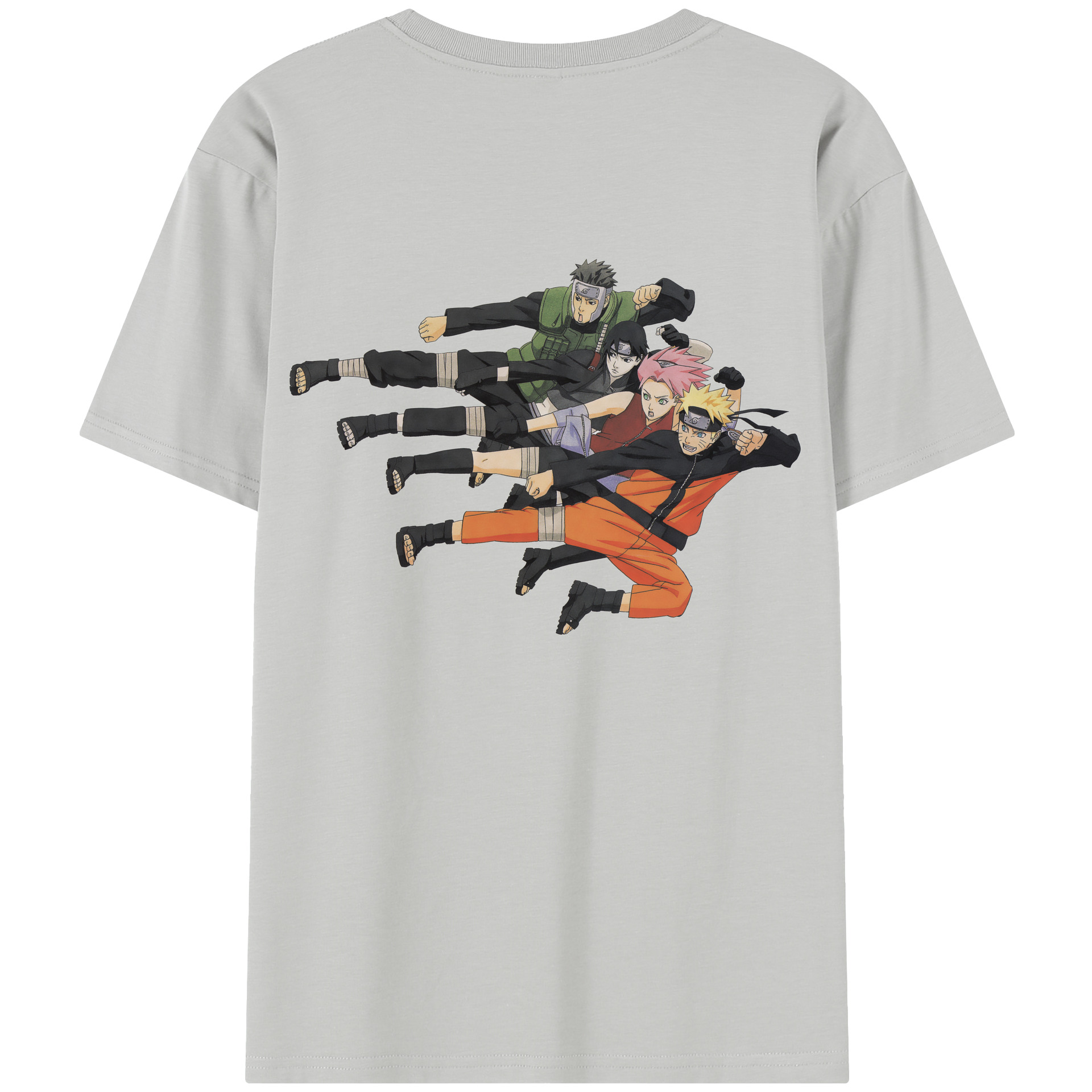 （画像用） NARUTO -ナルト- うずまき ナルト Uzumaki Naruto レディース半袖Tシャツ(バックプリント)