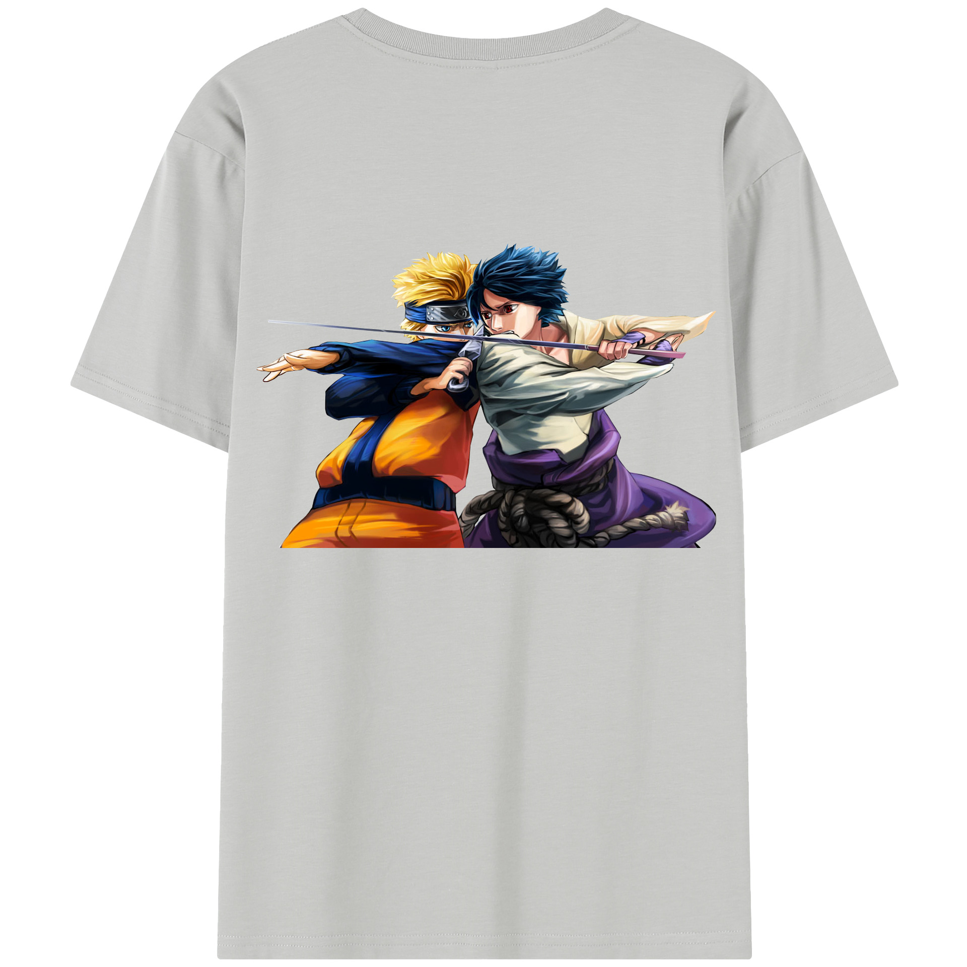 （画像用） NARUTO -ナルト- うずまき ナルト Uzumaki Naruto レディース半袖Tシャツ(バックプリント)