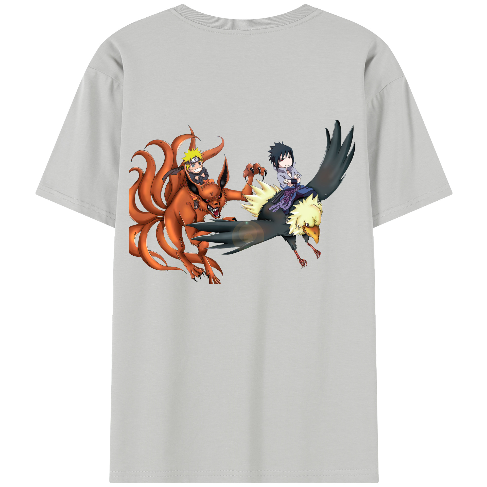 （画像用） NARUTO -ナルト- うずまき ナルト Uzumaki Naruto レディース半袖Tシャツ(バックプリント)