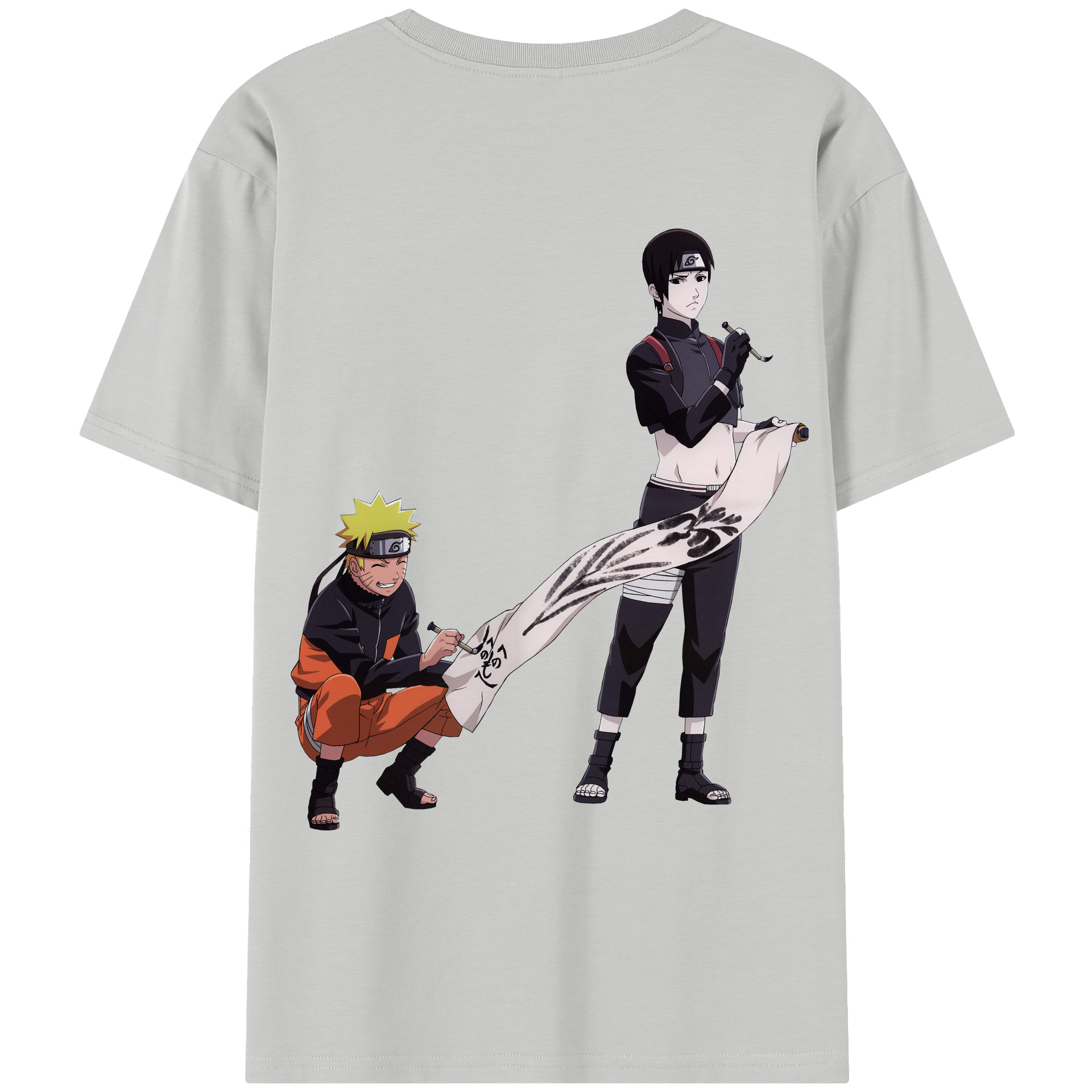 （画像用） NARUTO -ナルト- うずまき ナルト Uzumaki Naruto レディース半袖Tシャツ(バックプリント)