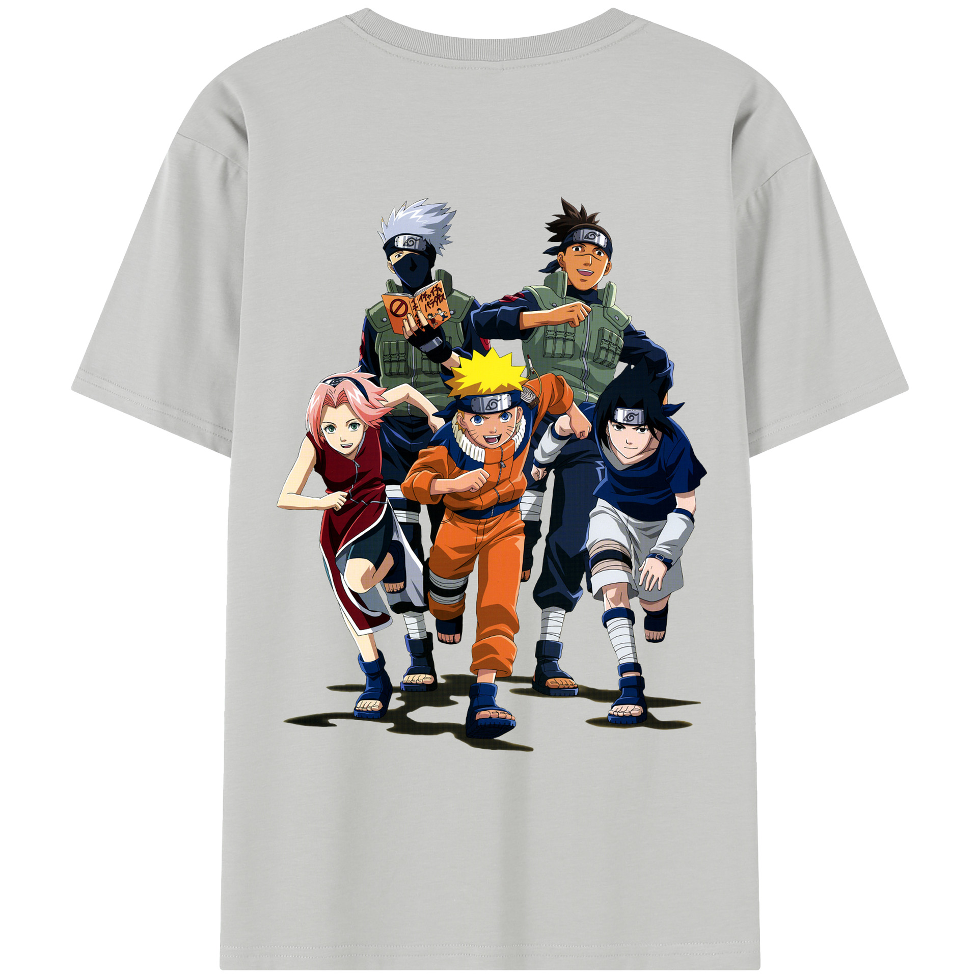 （画像用） NARUTO -ナルト- うずまき ナルト Uzumaki Naruto レディース半袖Tシャツ(バックプリント)