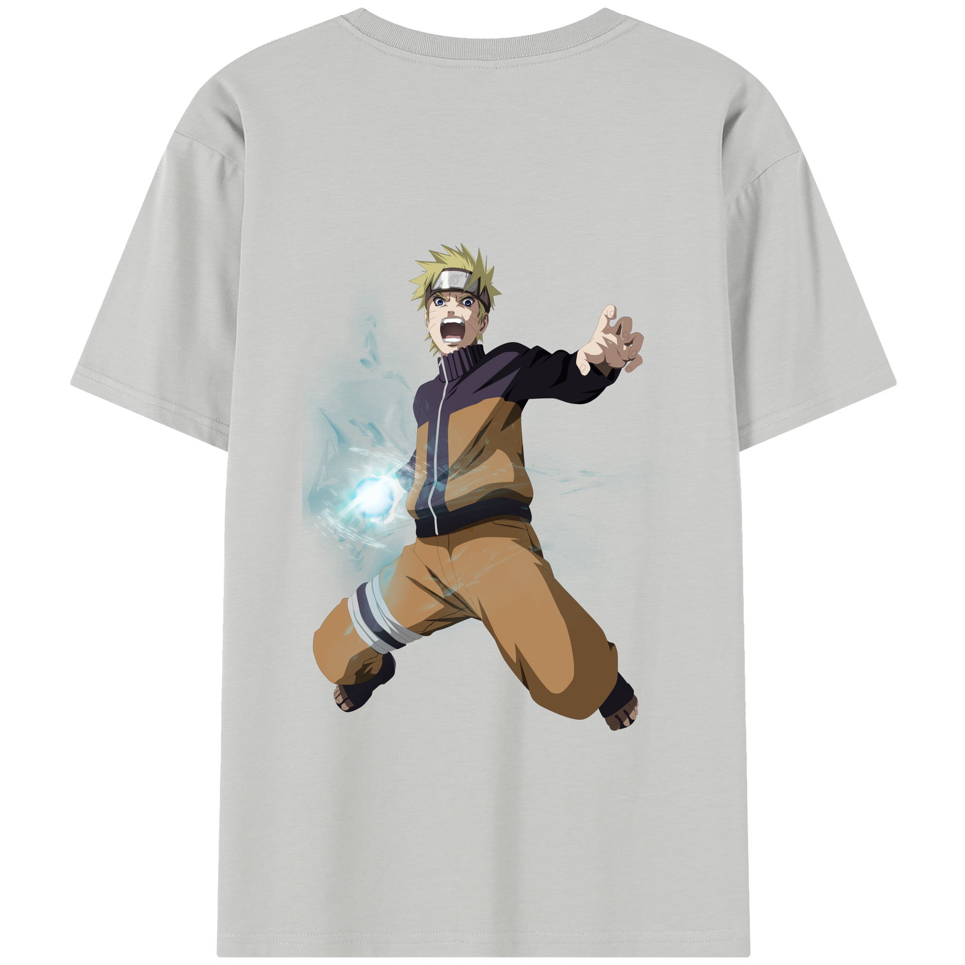 （画像用） NARUTO -ナルト- うずまき ナルト Uzumaki Naruto レディース半袖Tシャツ(バックプリント)