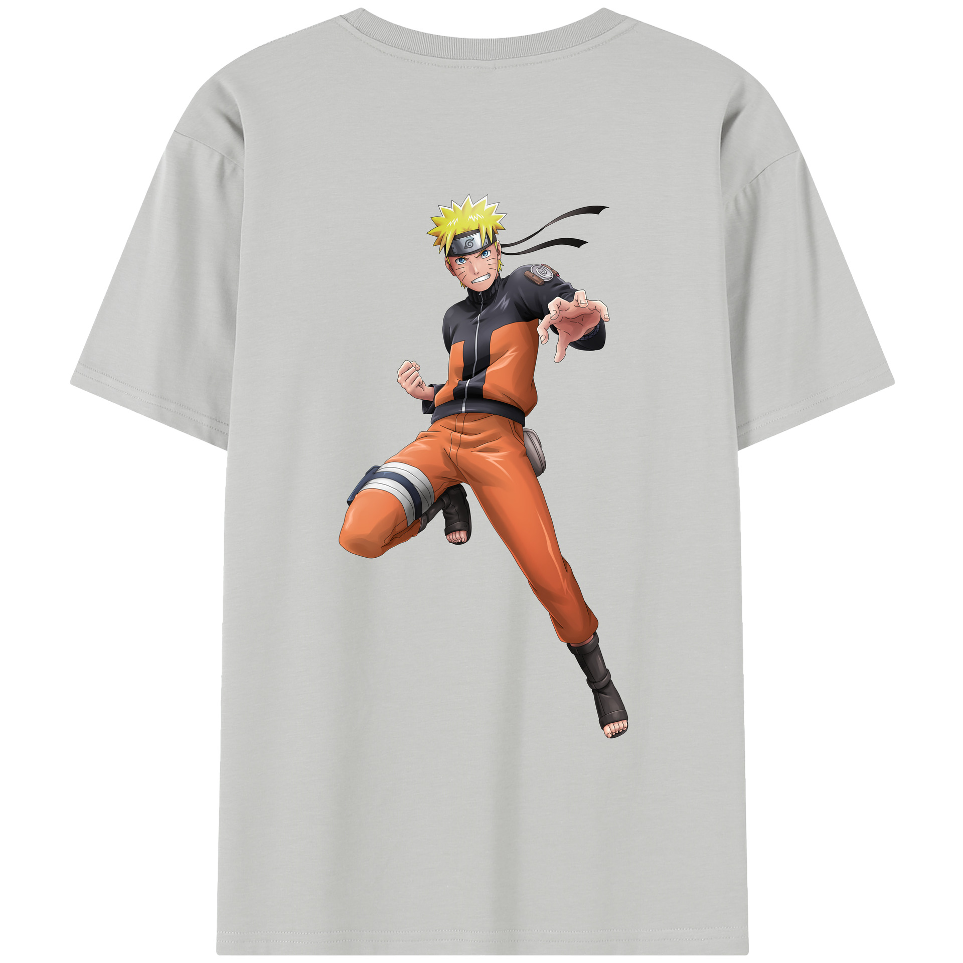 （画像用） NARUTO -ナルト- うずまき ナルト Uzumaki Naruto レディース半袖Tシャツ(バックプリント)