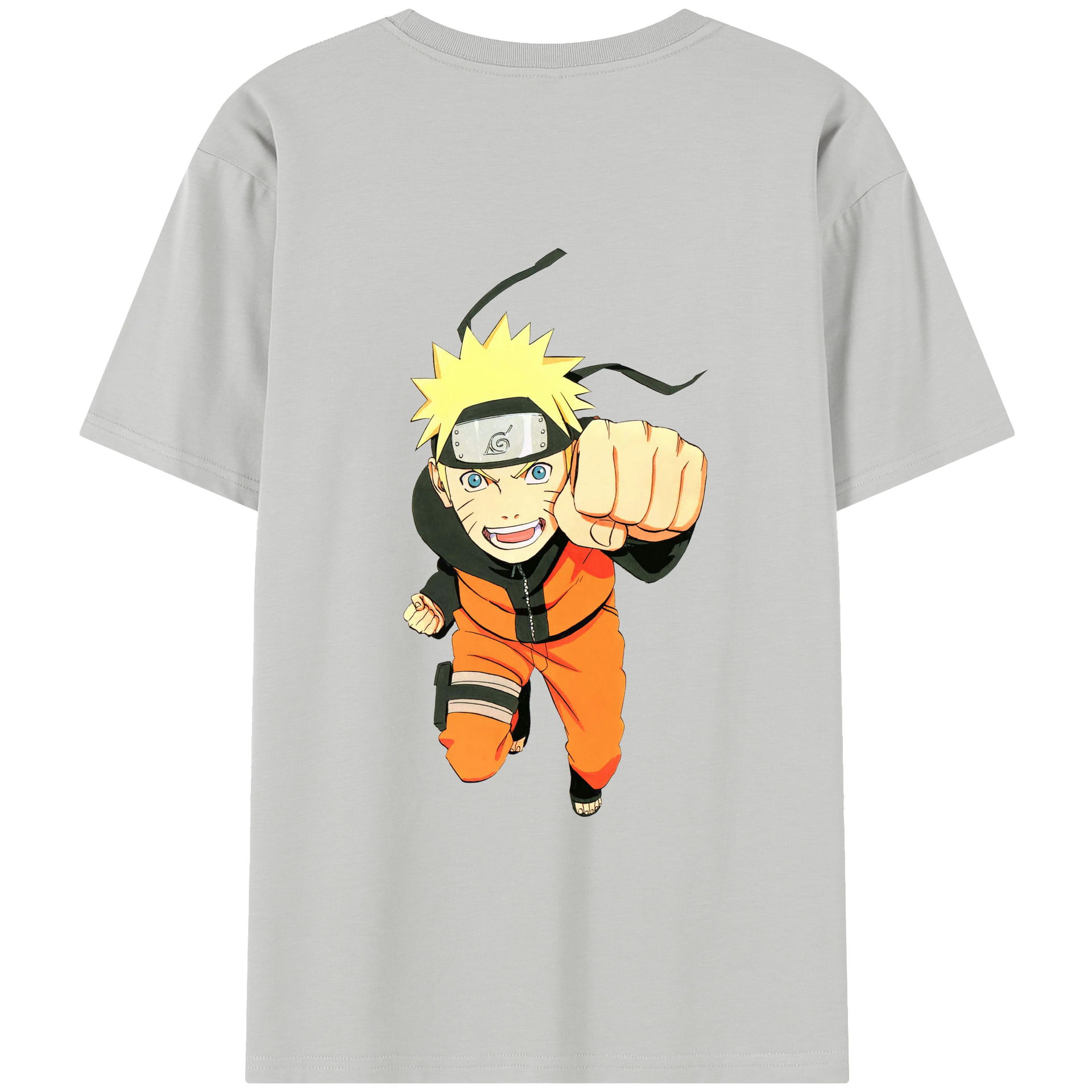 （画像用） NARUTO -ナルト- うずまき ナルト Uzumaki Naruto レディース半袖Tシャツ(バックプリント)