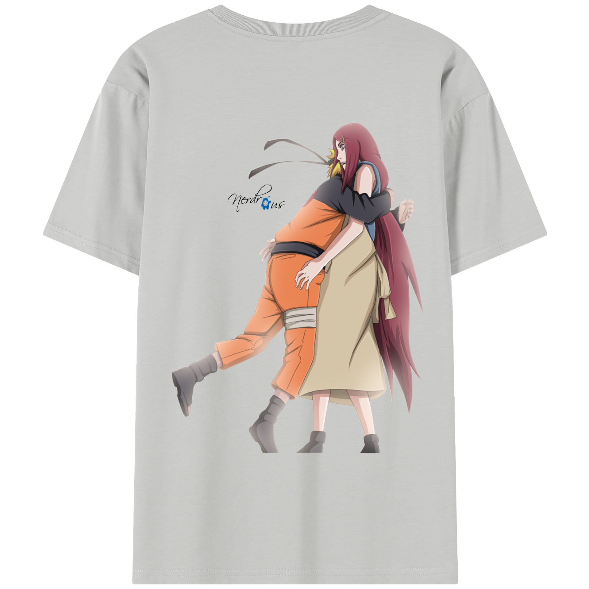 （画像用） NARUTO -ナルト- うずまき ナルト Uzumaki Naruto レディース半袖Tシャツ(バックプリント)