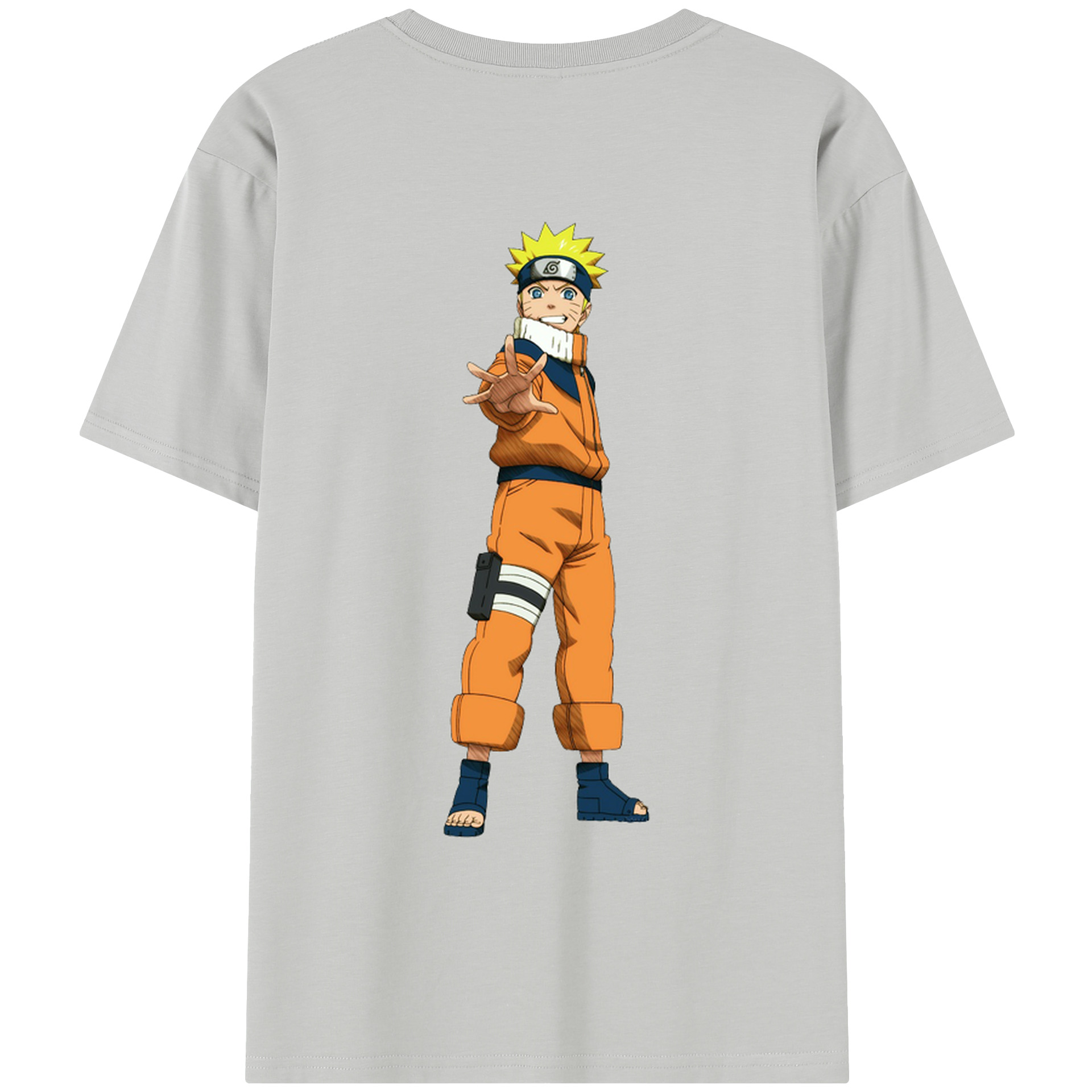 （画像用） NARUTO -ナルト- うずまき ナルト Uzumaki Naruto レディース半袖Tシャツ(バックプリント)