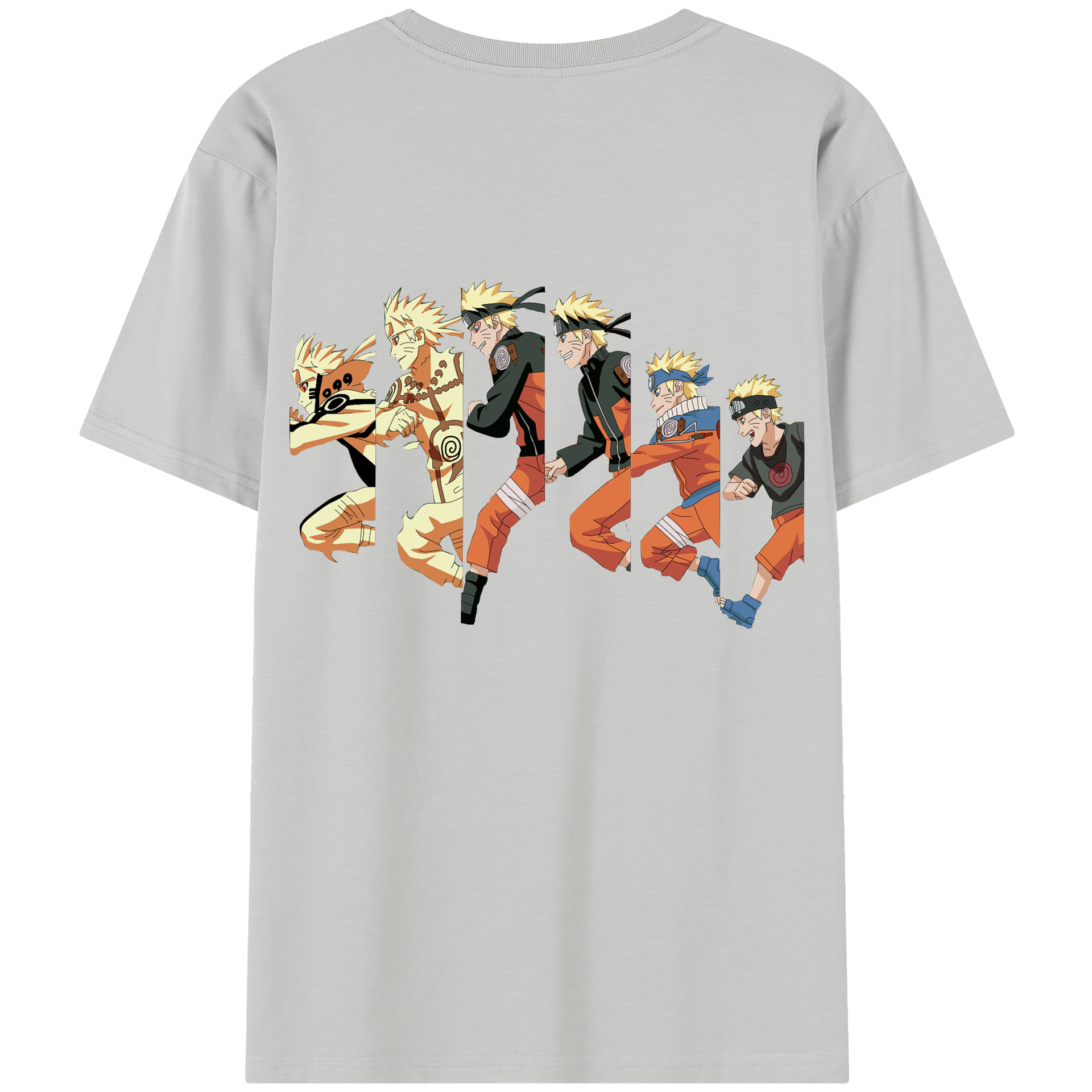 （画像用） NARUTO -ナルト- うずまき ナルト Uzumaki Naruto レディース半袖Tシャツ(バックプリント)