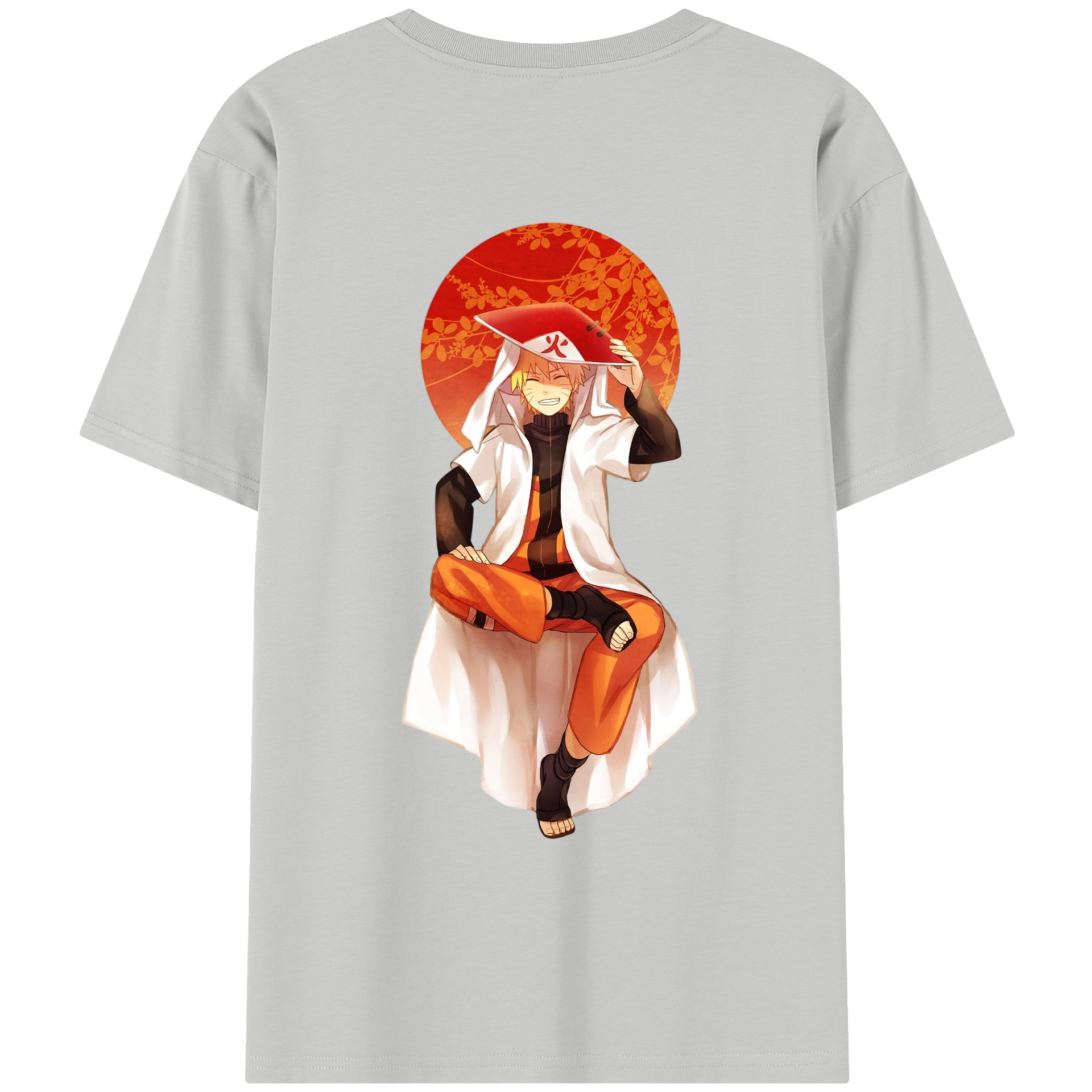 （画像用） NARUTO -ナルト- うずまき ナルト Uzumaki Naruto レディース半袖Tシャツ(バックプリント)