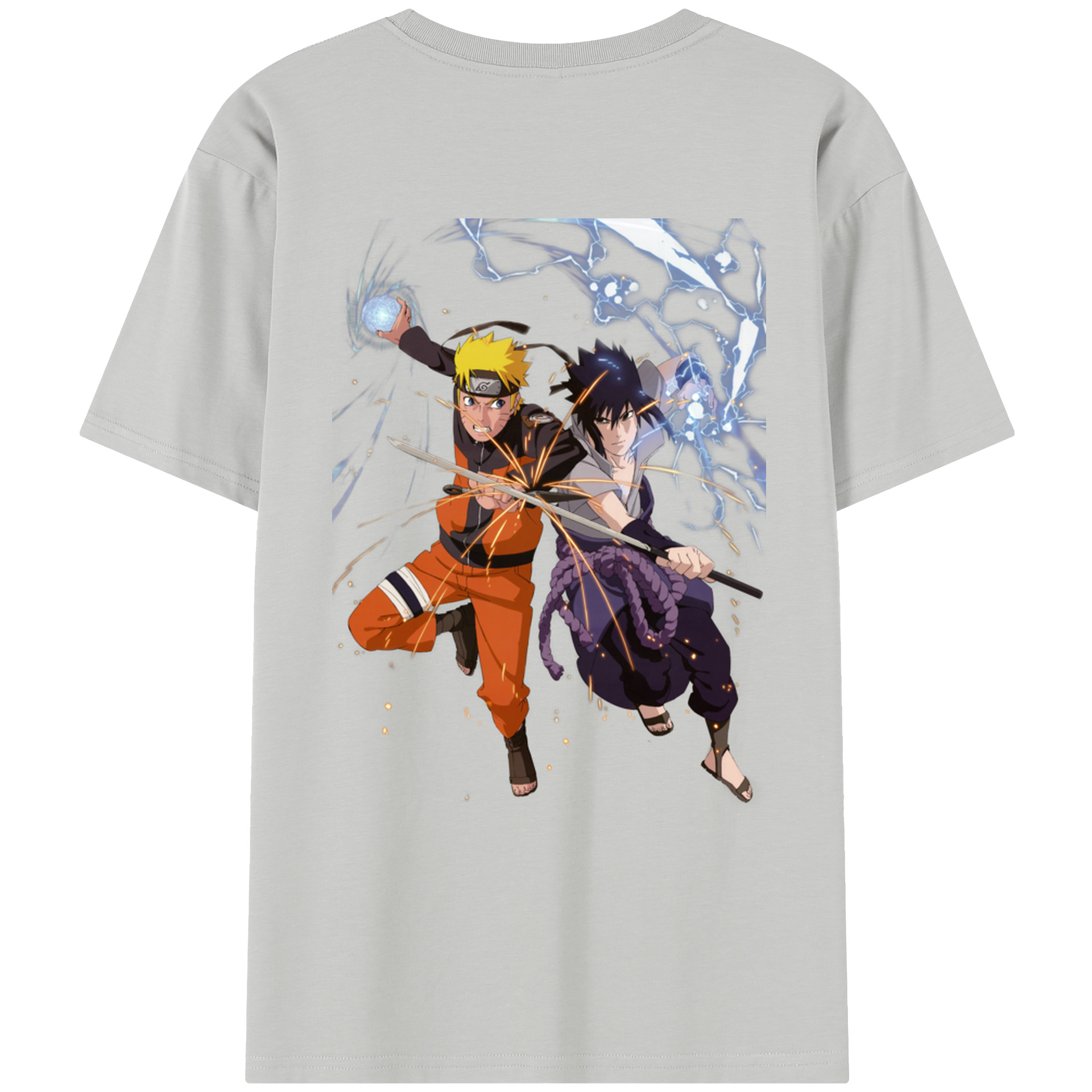 （画像用） NARUTO -ナルト- うずまき ナルト Uzumaki Naruto レディース半袖Tシャツ(バックプリント)