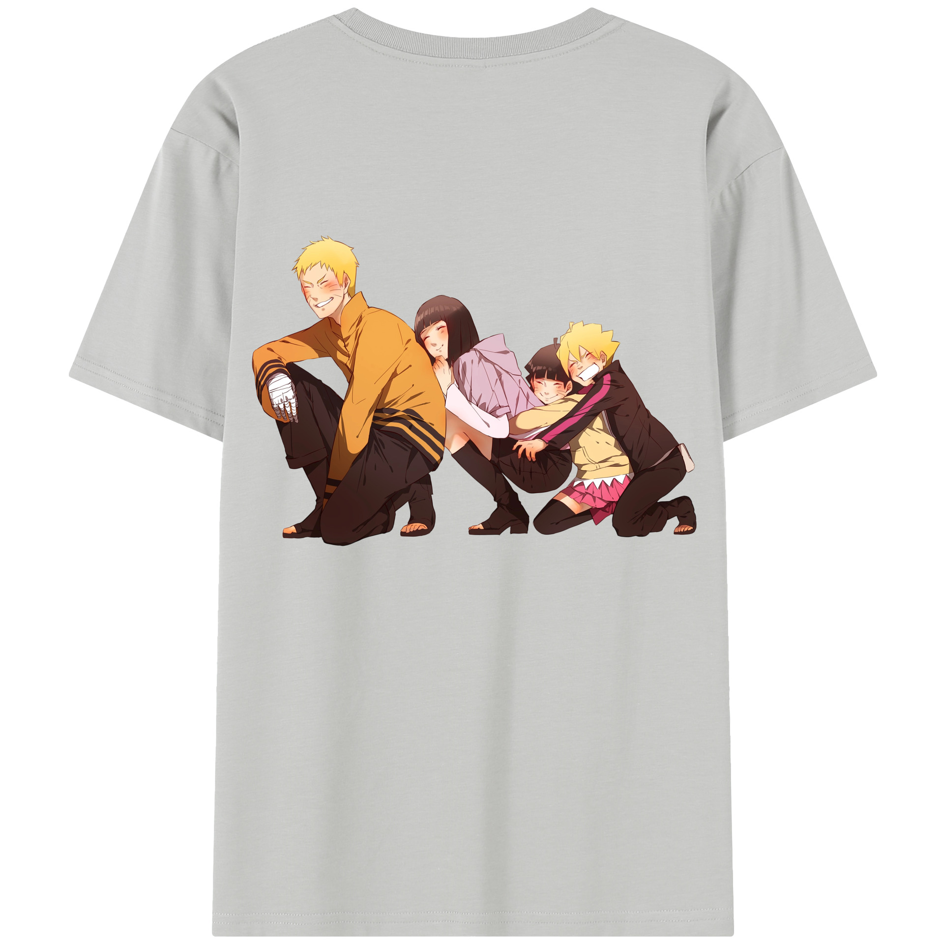 （画像用） NARUTO -ナルト- うずまき ナルト Uzumaki Naruto レディース半袖Tシャツ(バックプリント)