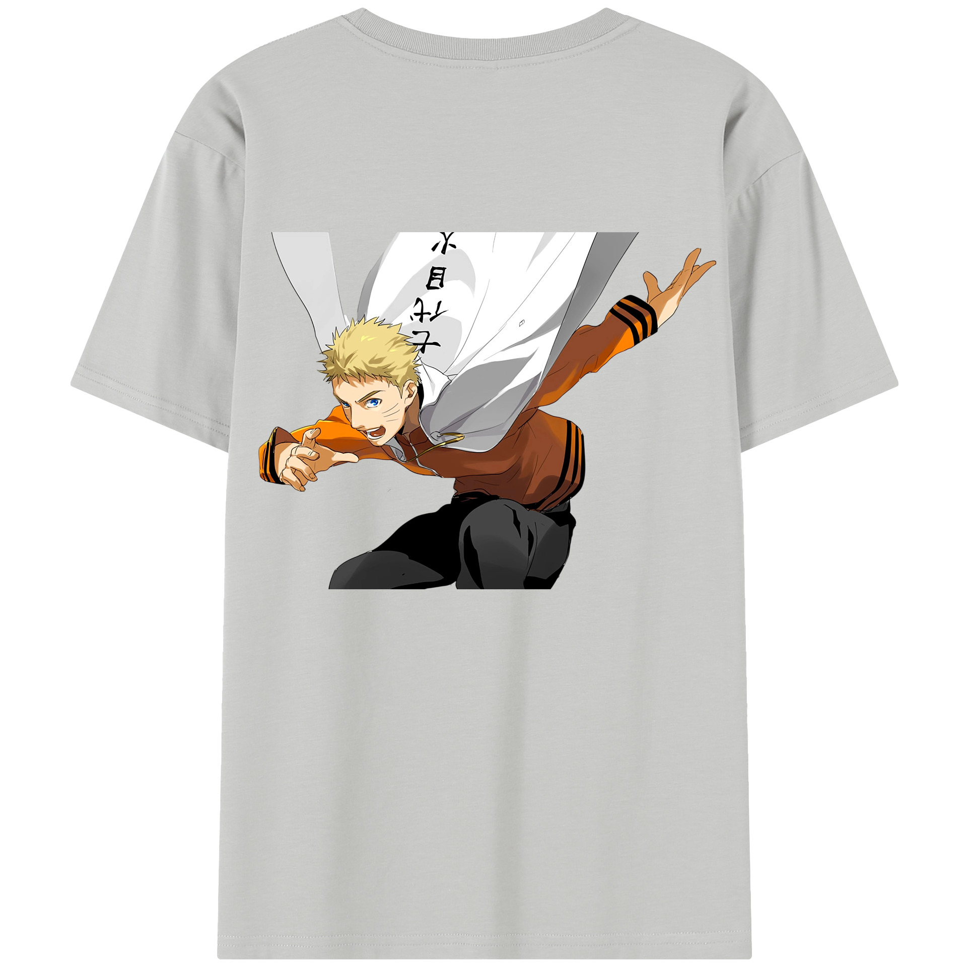 （画像用） NARUTO -ナルト- うずまき ナルト Uzumaki Naruto レディース半袖Tシャツ(バックプリント)