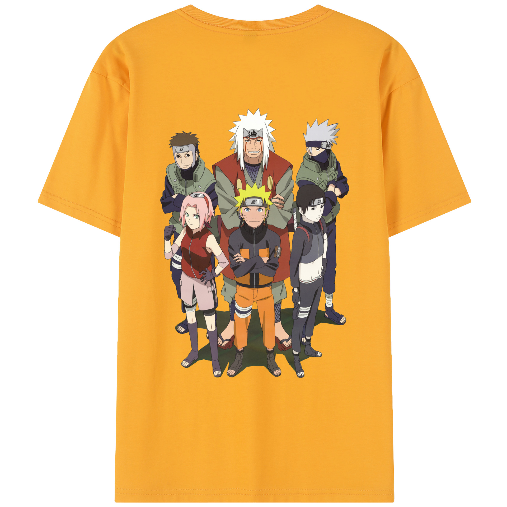 （画像用） NARUTO -ナルト- うずまき ナルト Uzumaki Naruto レディース半袖Tシャツ(バックプリント)