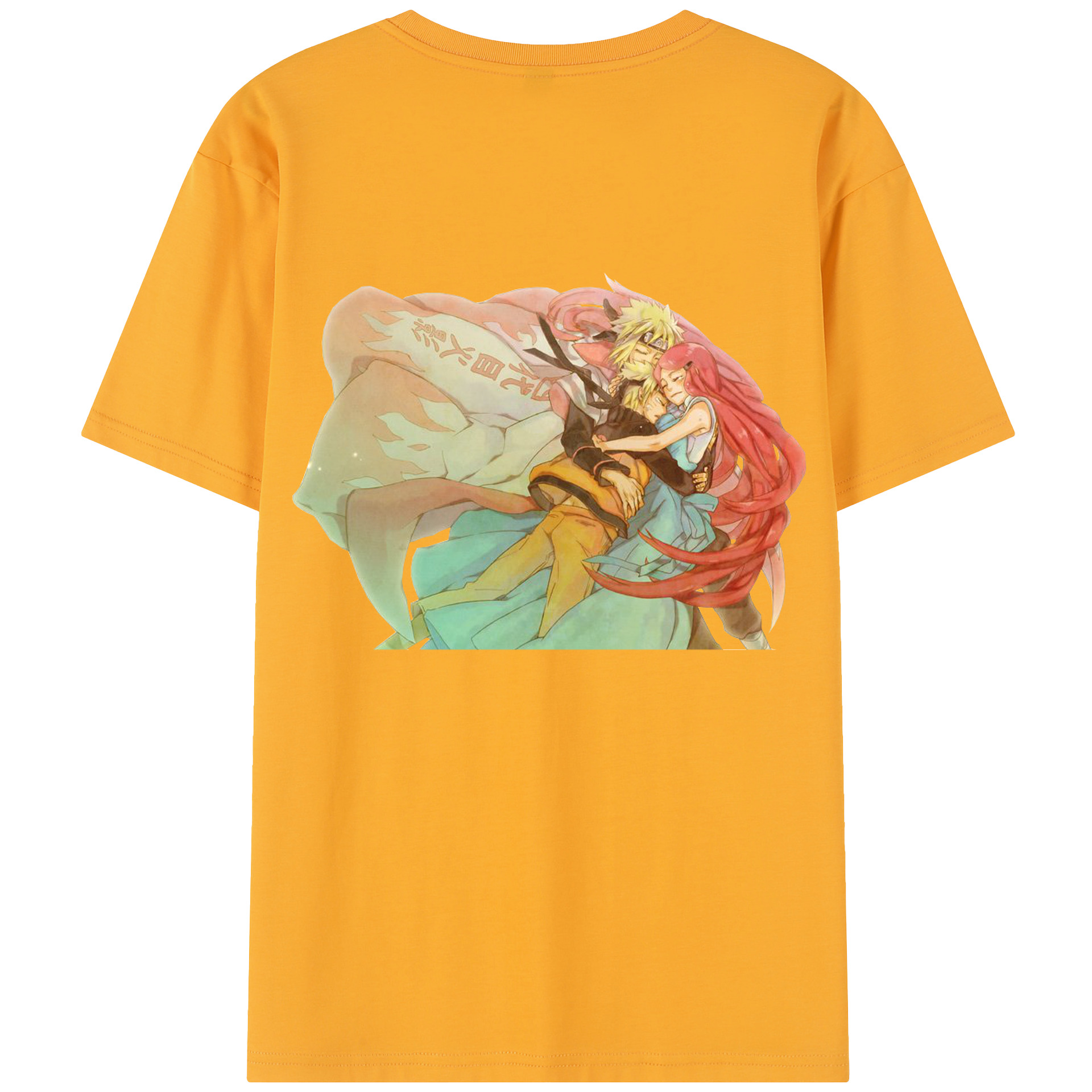 （画像用） NARUTO -ナルト- うずまき ナルト Uzumaki Naruto レディース半袖Tシャツ(バックプリント)