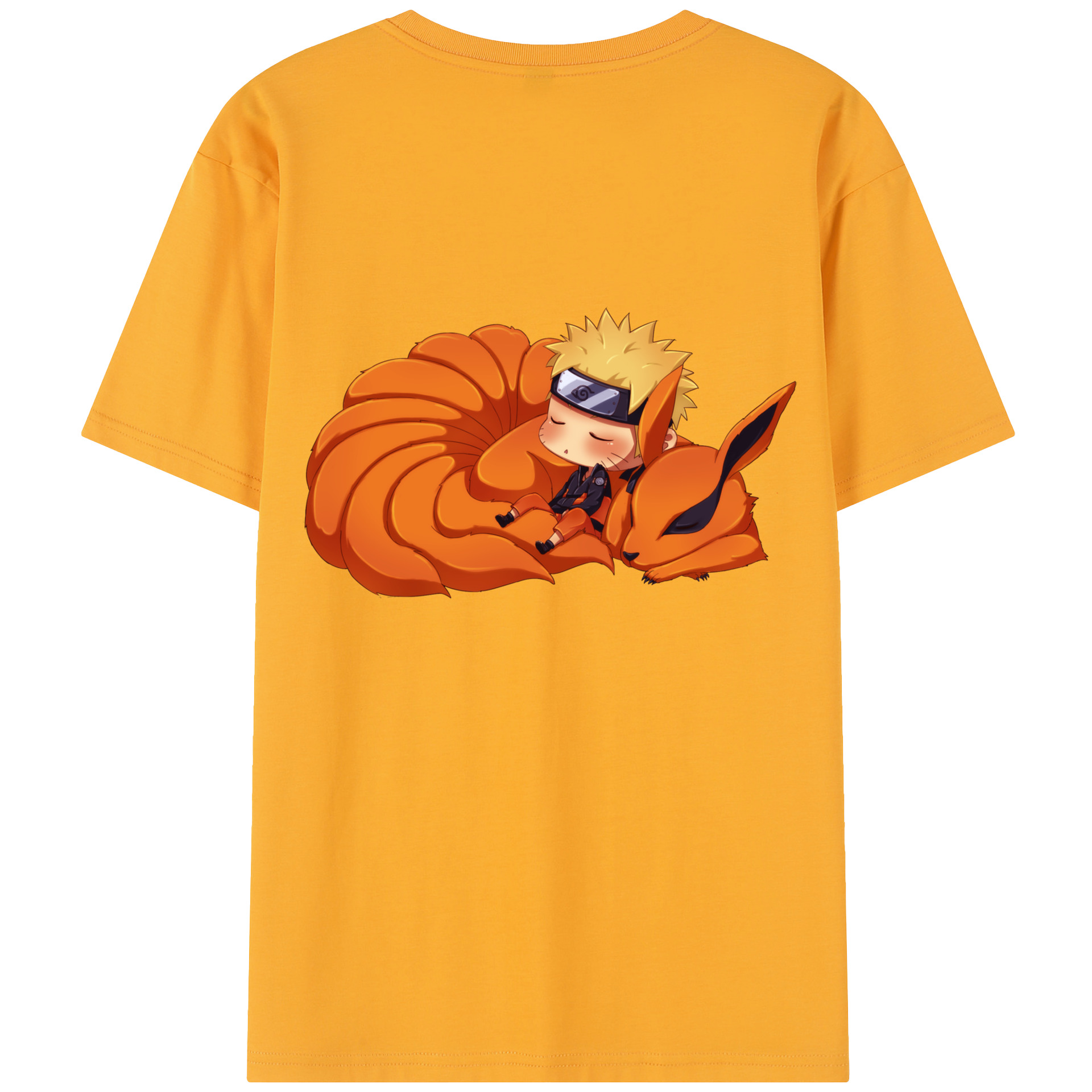 （画像用） NARUTO -ナルト- うずまき ナルト Uzumaki Naruto レディース半袖Tシャツ(バックプリント)