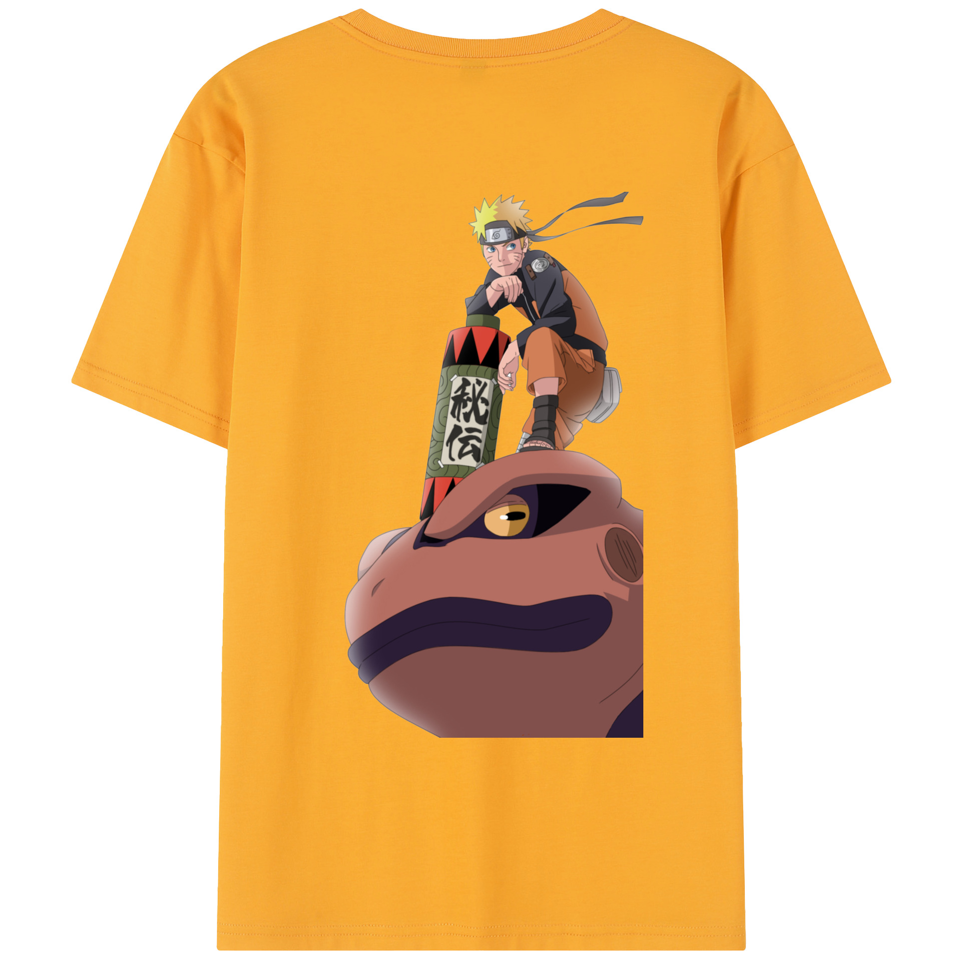 （画像用） NARUTO -ナルト- うずまき ナルト Uzumaki Naruto レディース半袖Tシャツ(バックプリント)