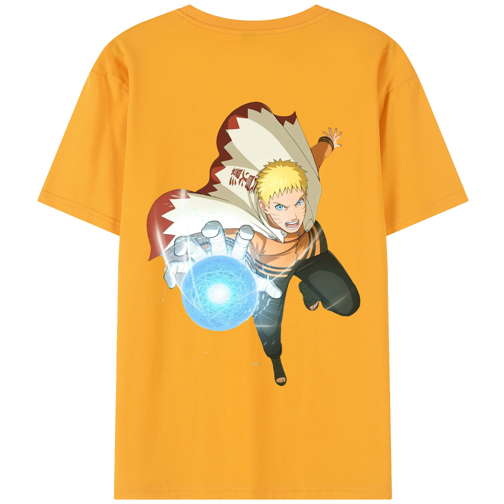 （画像用） NARUTO -ナルト- うずまき ナルト Uzumaki Naruto レディース半袖Tシャツ(バックプリント)