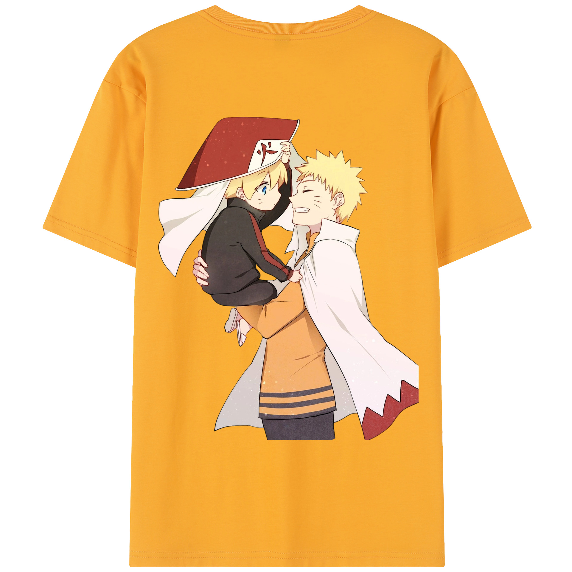 （画像用） NARUTO -ナルト- うずまき ナルト Uzumaki Naruto レディース半袖Tシャツ(バックプリント)