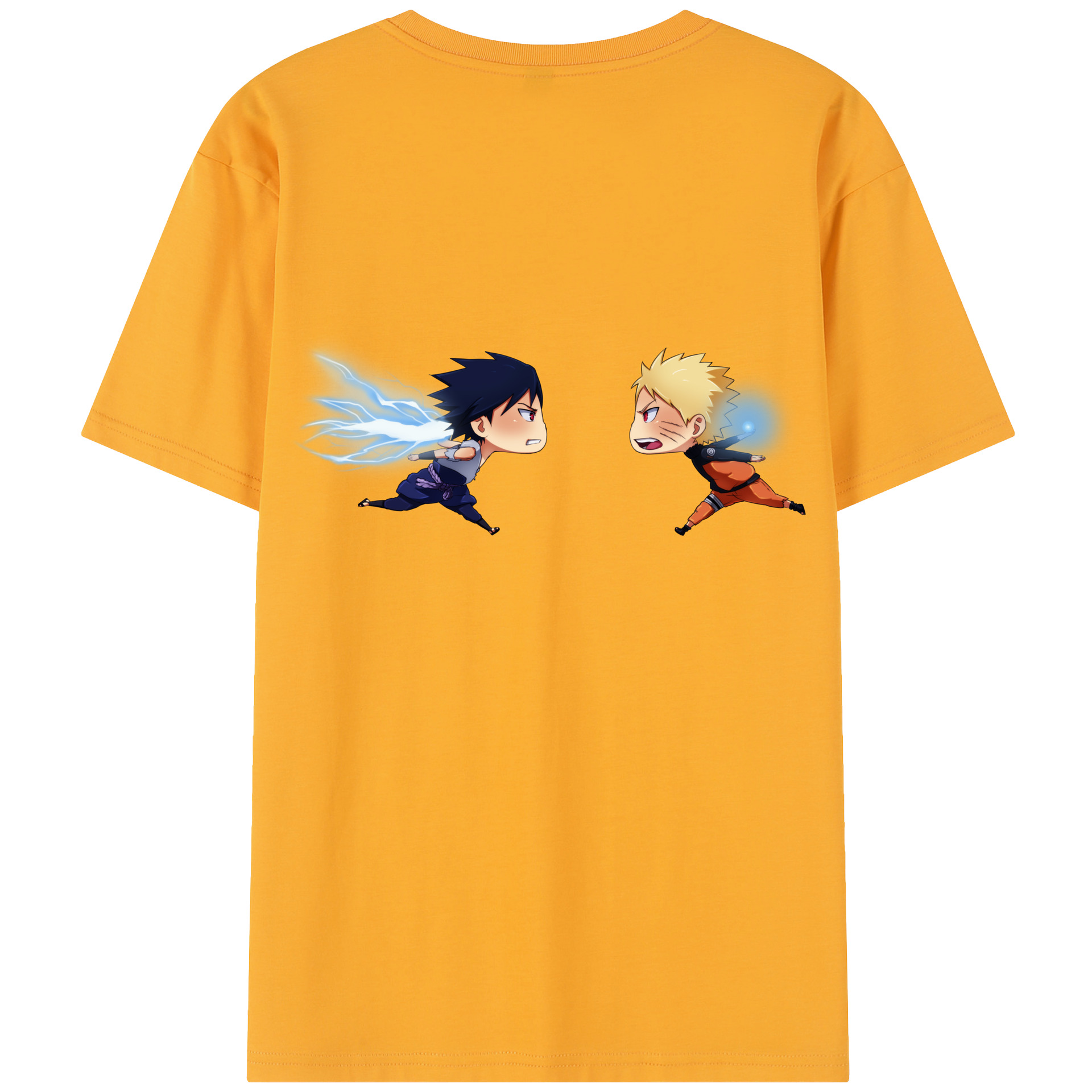 （画像用） NARUTO -ナルト- うずまき ナルト Uzumaki Naruto レディース半袖Tシャツ(バックプリント)
