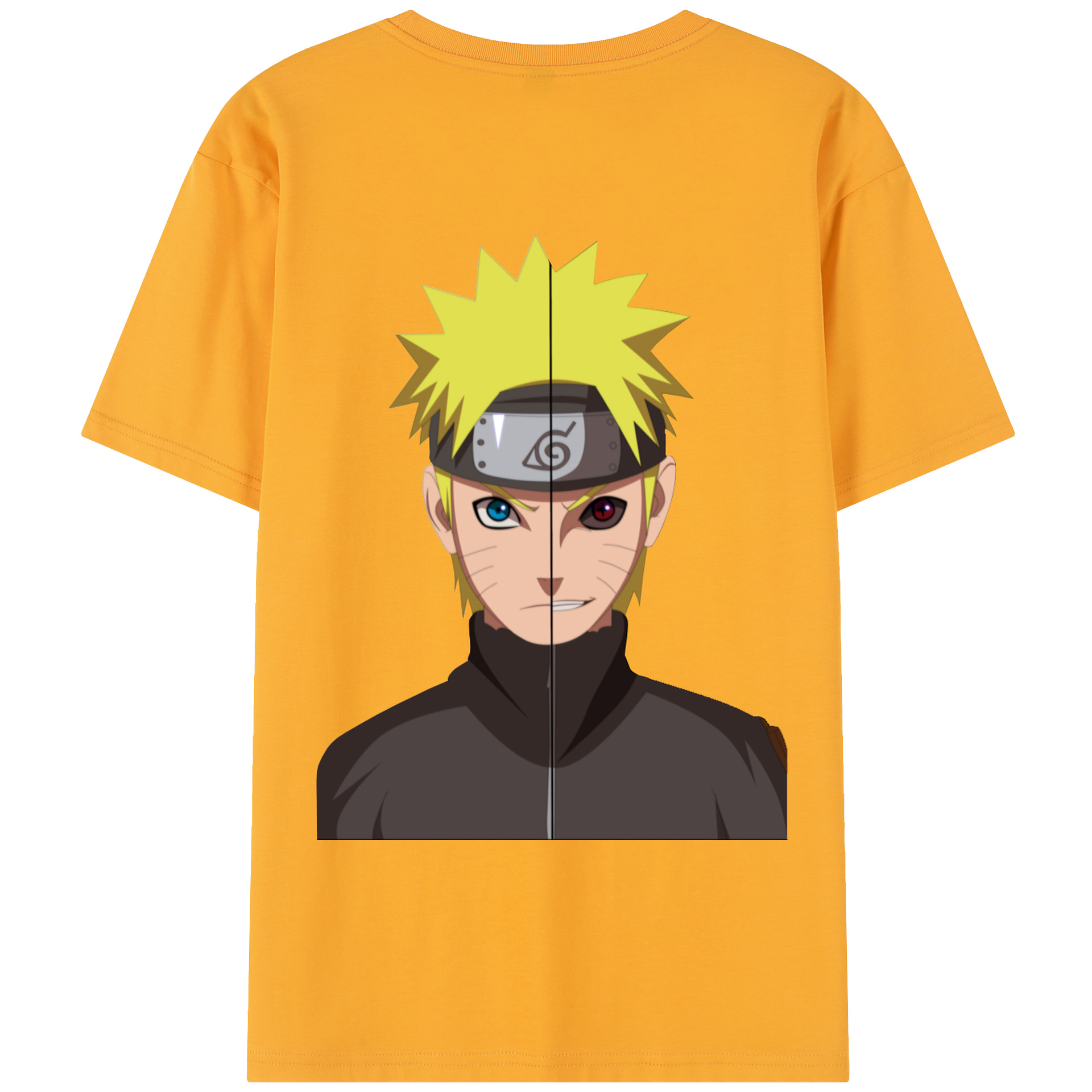 （画像用） NARUTO -ナルト- うずまき ナルト Uzumaki Naruto レディース半袖Tシャツ(バックプリント)