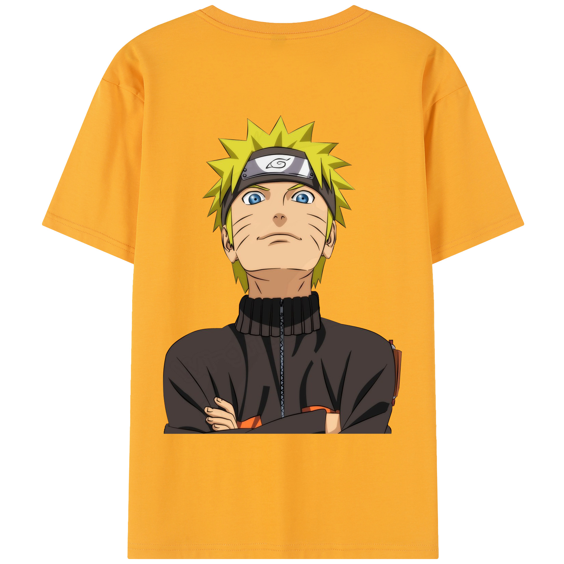 （画像用） NARUTO -ナルト- うずまき ナルト Uzumaki Naruto レディース半袖Tシャツ(バックプリント)