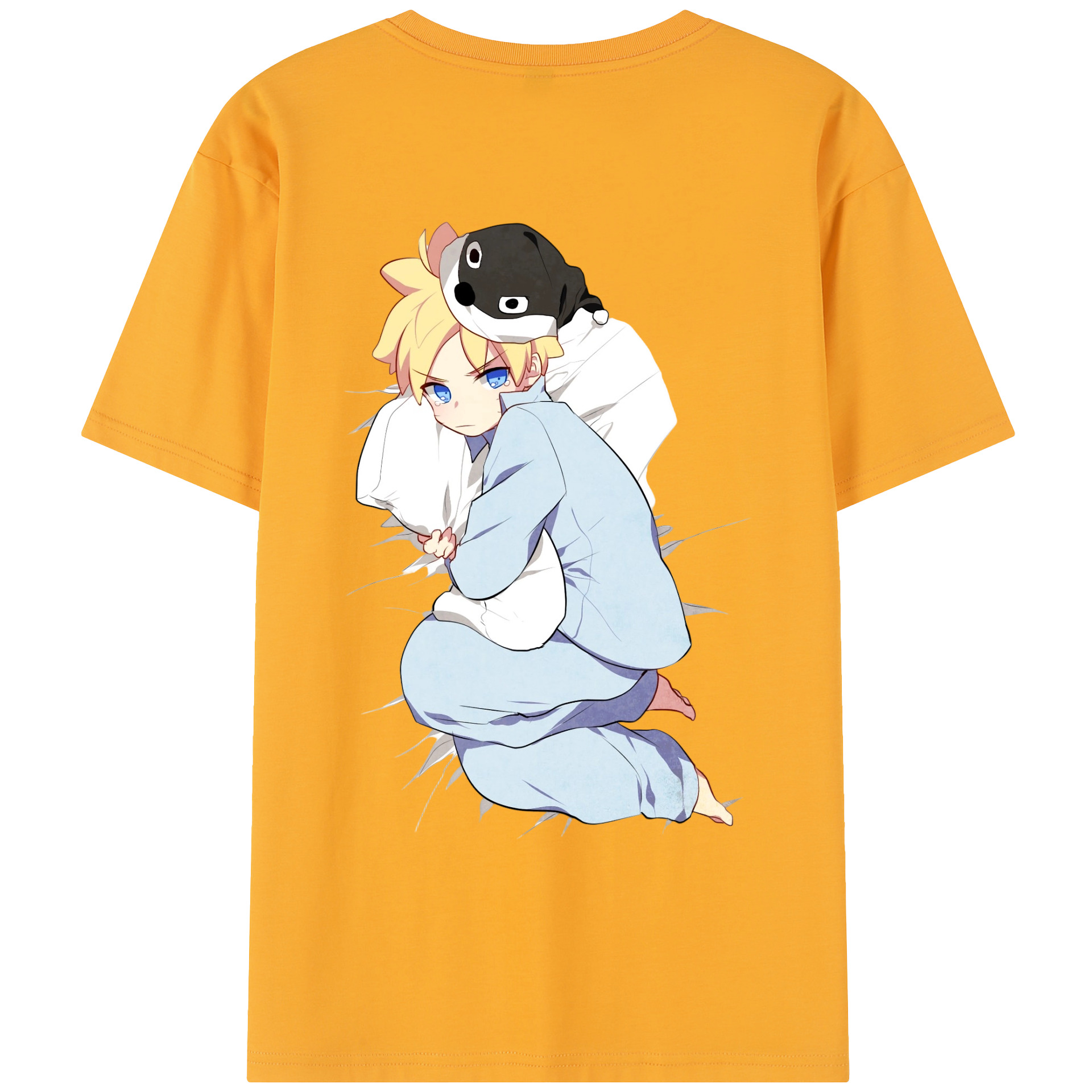 （画像用） NARUTO -ナルト- うずまき ナルト Uzumaki Naruto レディース半袖Tシャツ(バックプリント)
