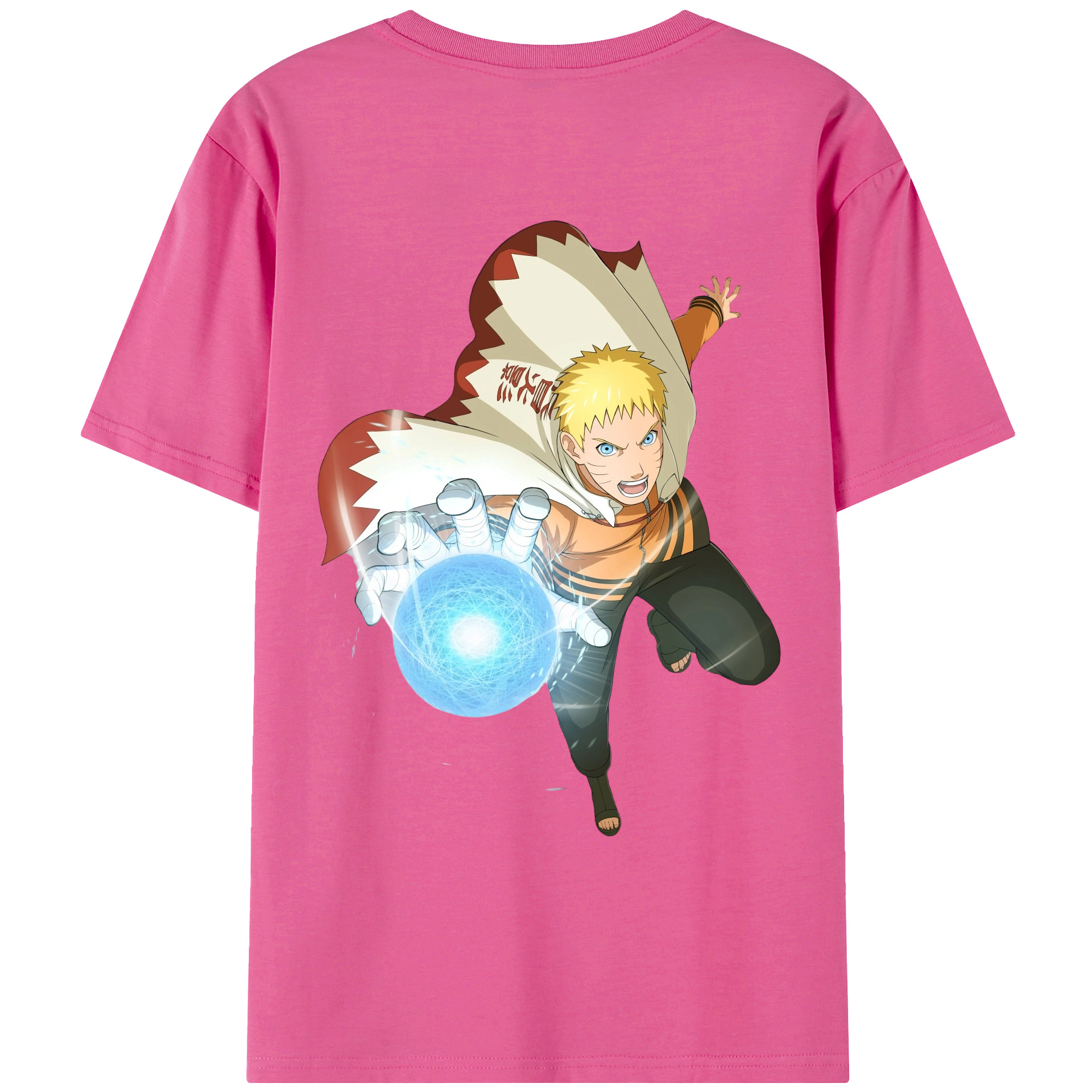 （画像用） NARUTO -ナルト- うずまき ナルト Uzumaki Naruto レディース半袖Tシャツ(バックプリント)