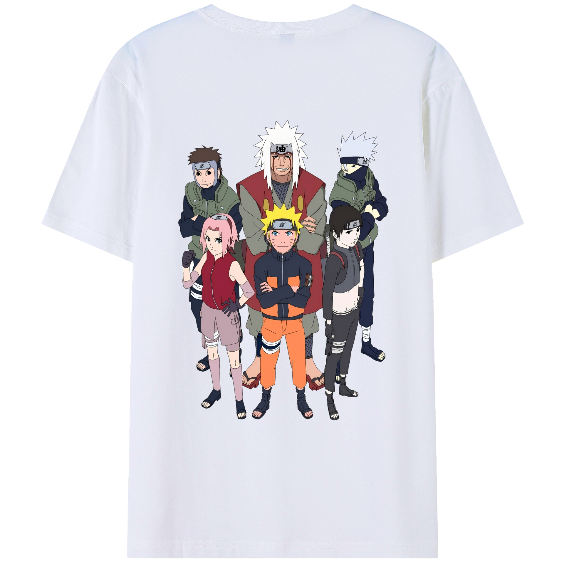 （画像用） NARUTO -ナルト- うずまき ナルト Uzumaki Naruto レディース半袖Tシャツ(バックプリント)