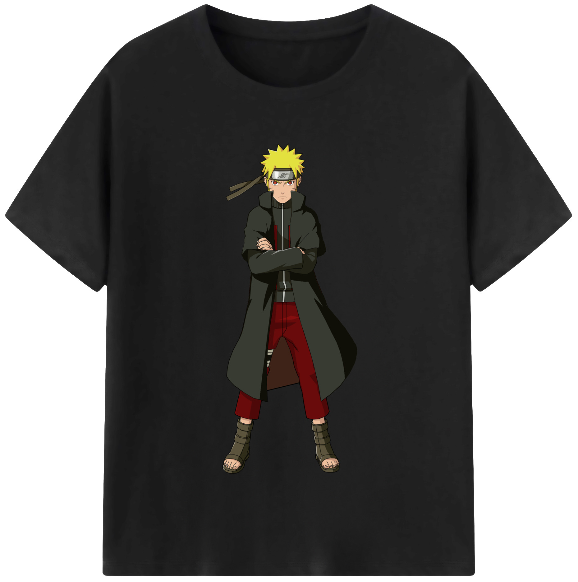 （画像用） NARUTO -ナルト- うずまき ナルト Uzumaki Naruto レディースカジュアルプリントTシャツ（綿100％）