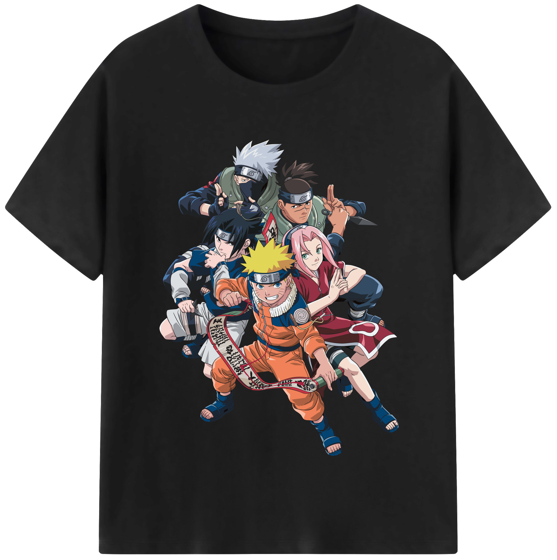 （画像用） NARUTO -ナルト- うずまき ナルト Uzumaki Naruto レディースカジュアルプリントTシャツ（綿100％）