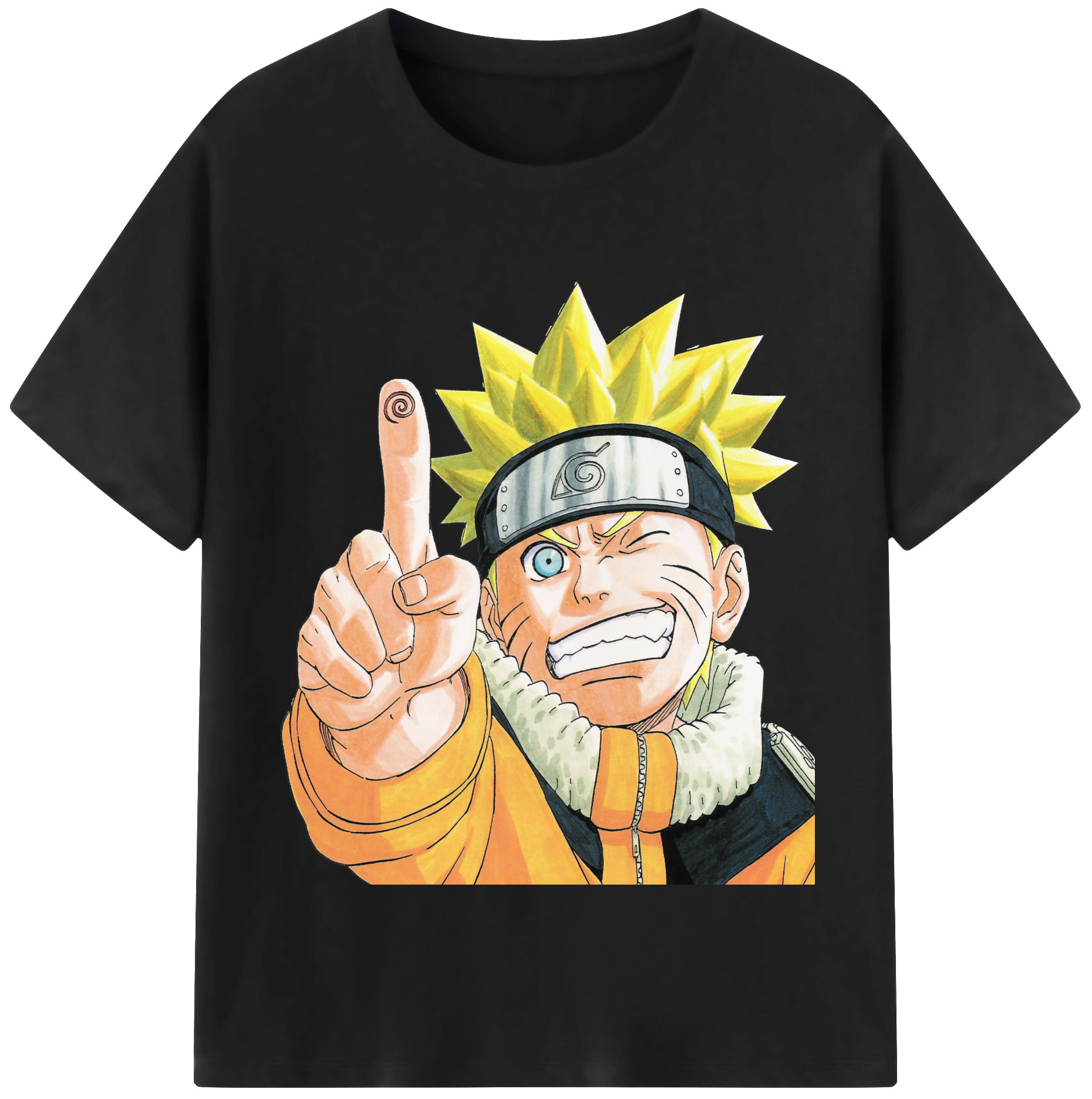 （画像用） NARUTO -ナルト- うずまき ナルト Uzumaki Naruto レディースカジュアルプリントTシャツ（綿100％）