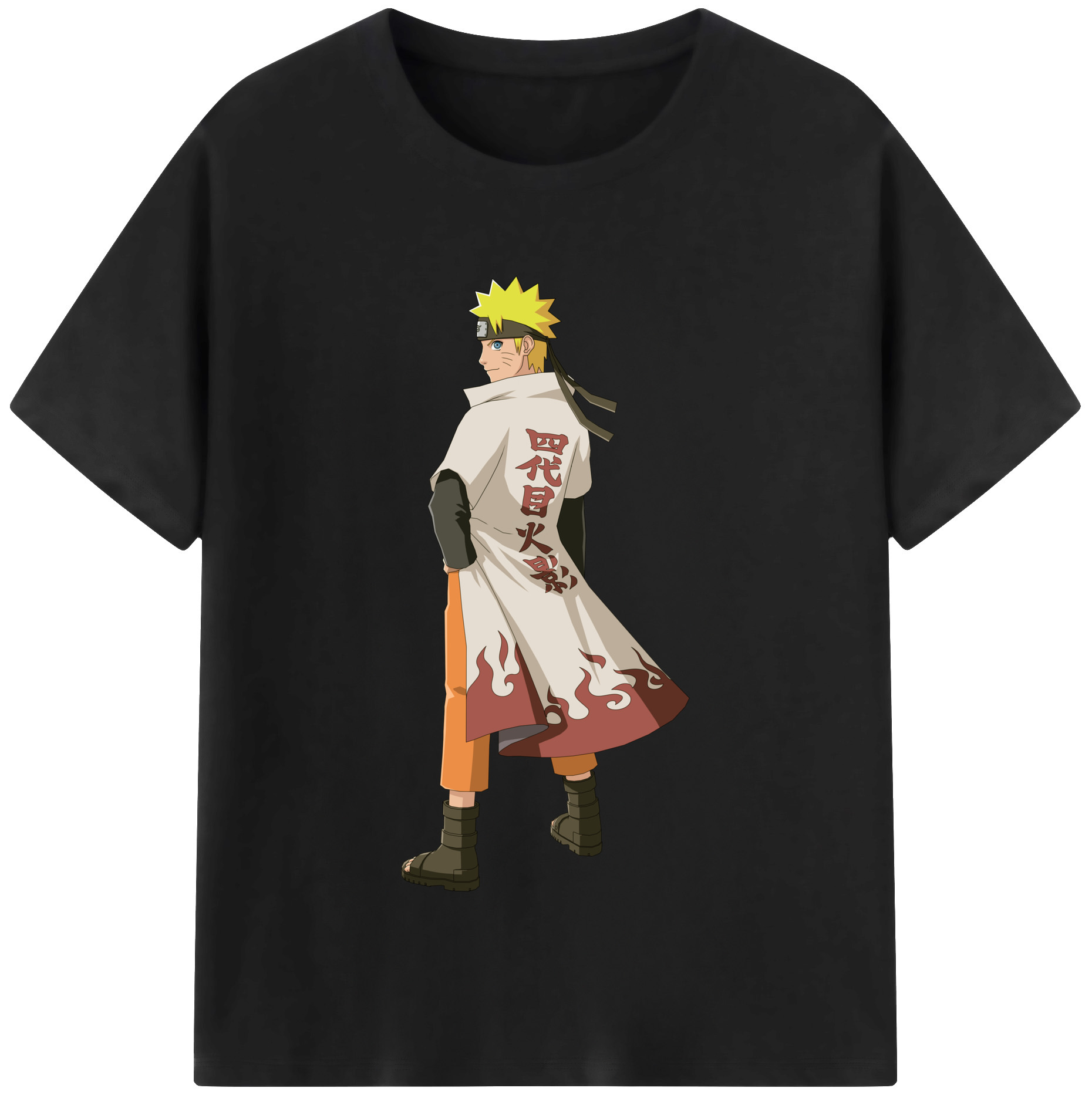 （画像用） NARUTO -ナルト- うずまき ナルト Uzumaki Naruto レディースカジュアルプリントTシャツ（綿100％）