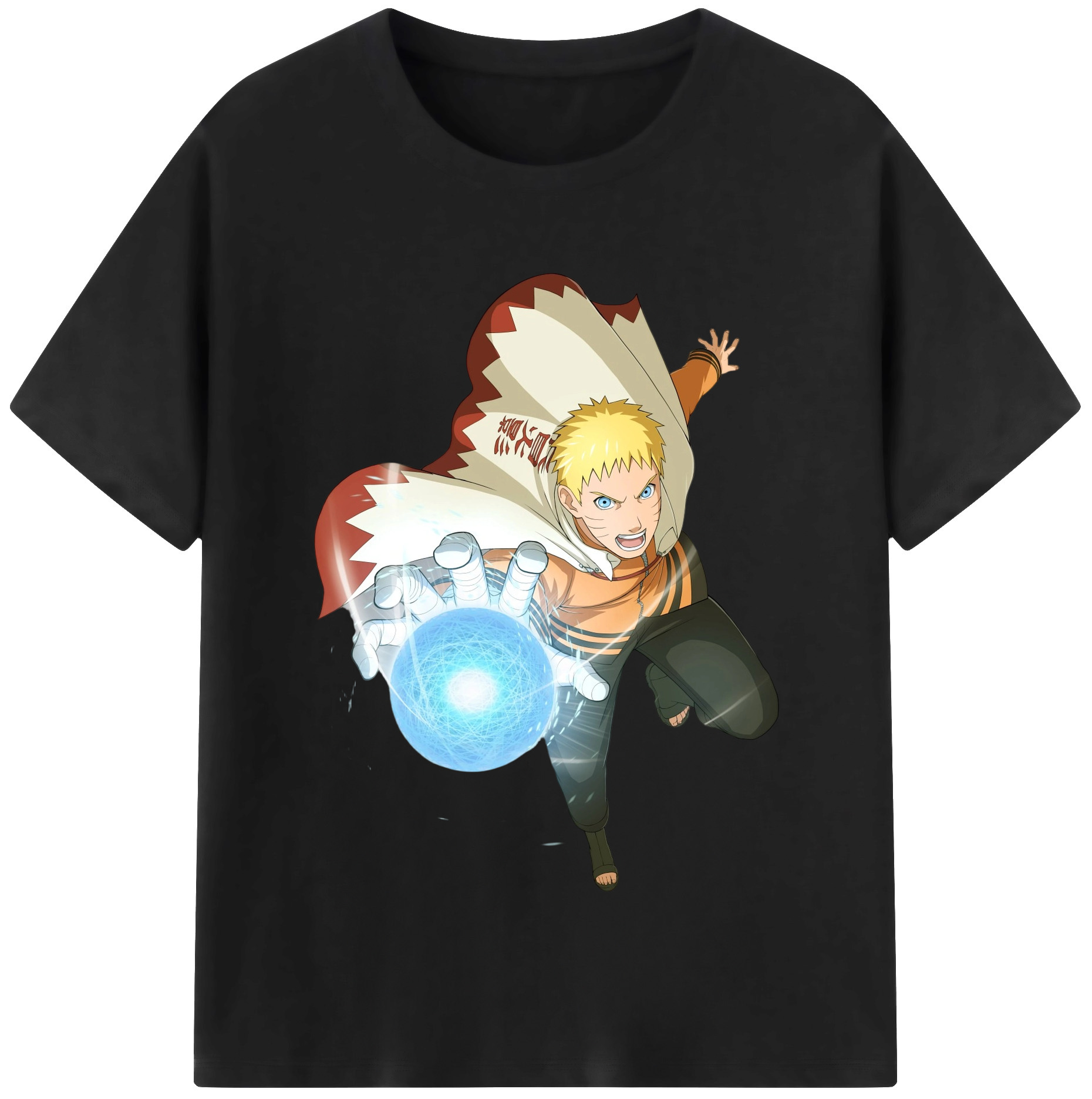（画像用） NARUTO -ナルト- うずまき ナルト Uzumaki Naruto レディースカジュアルプリントTシャツ（綿100％）