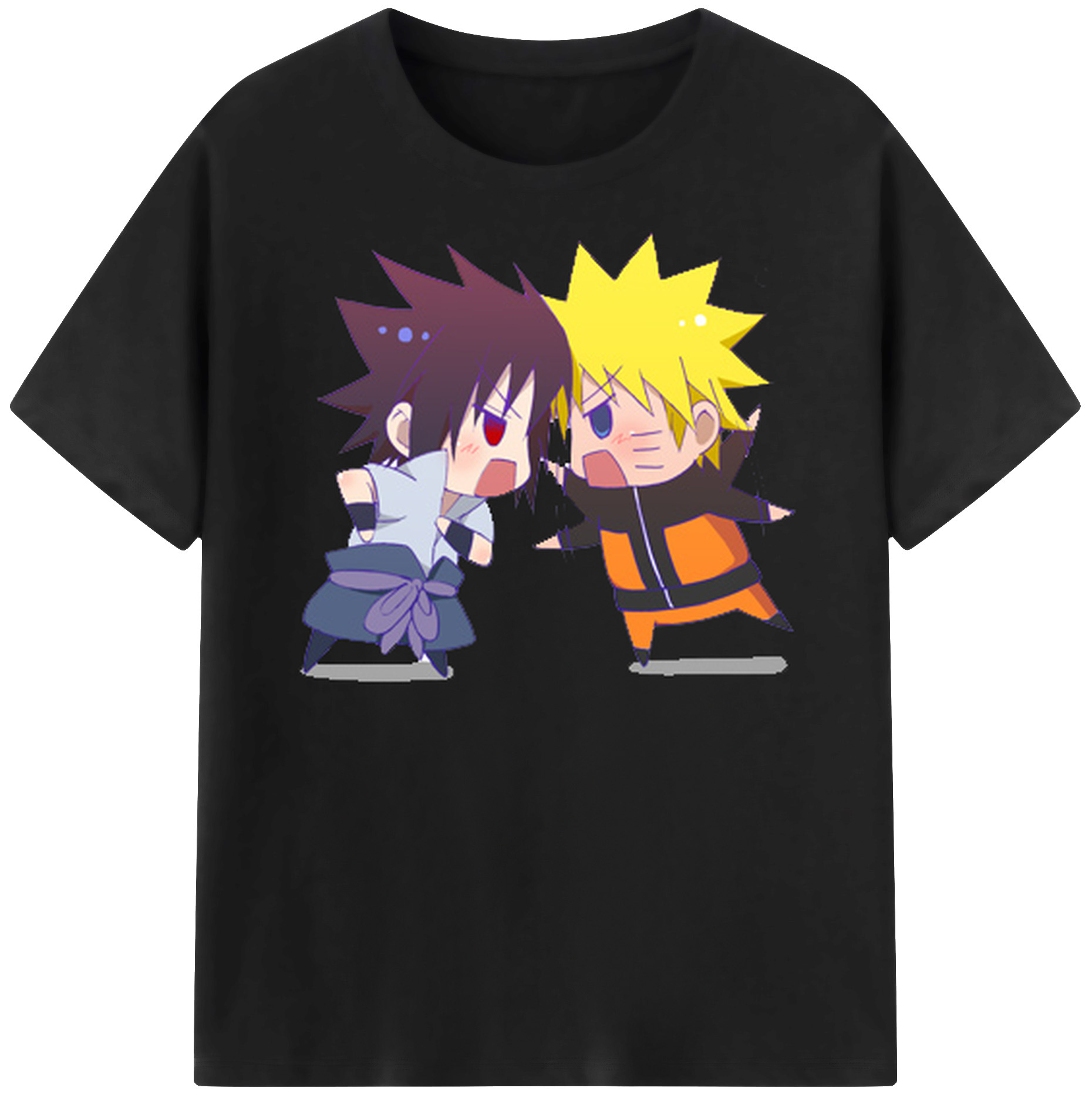 （画像用） NARUTO -ナルト- うずまき ナルト Uzumaki Naruto レディースカジュアルプリントTシャツ（綿100％）
