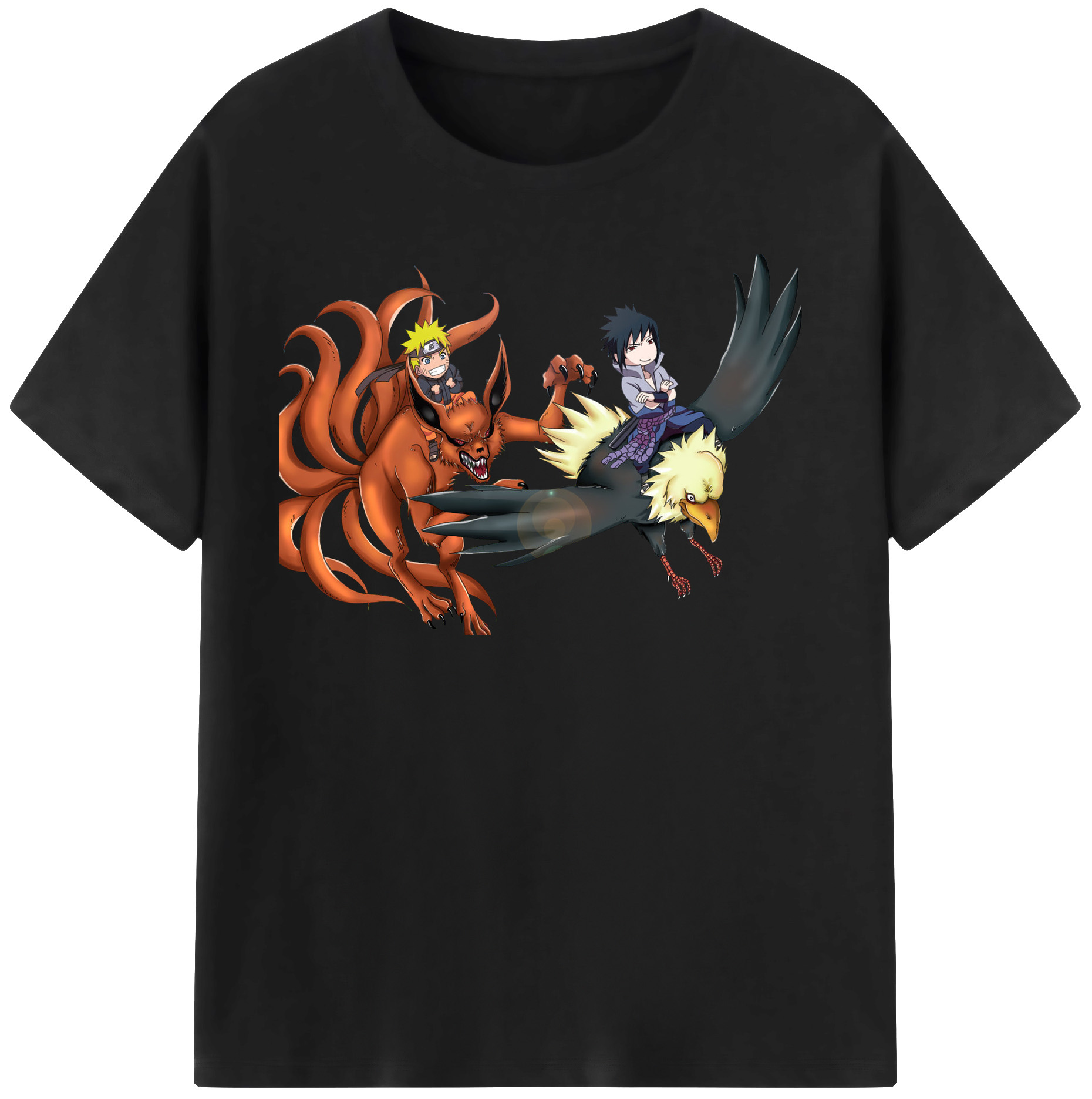 （画像用） NARUTO -ナルト- うずまき ナルト Uzumaki Naruto レディースカジュアルプリントTシャツ（綿100％）