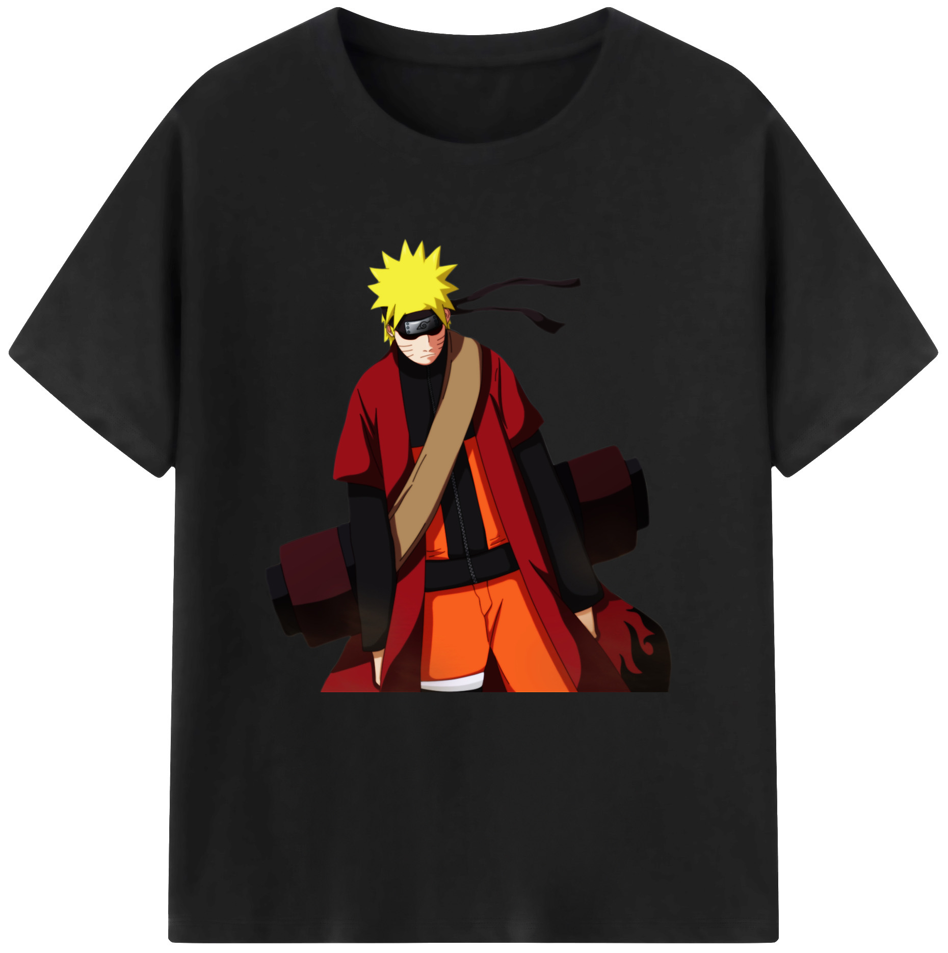（画像用） NARUTO -ナルト- うずまき ナルト Uzumaki Naruto レディースカジュアルプリントTシャツ（綿100％）