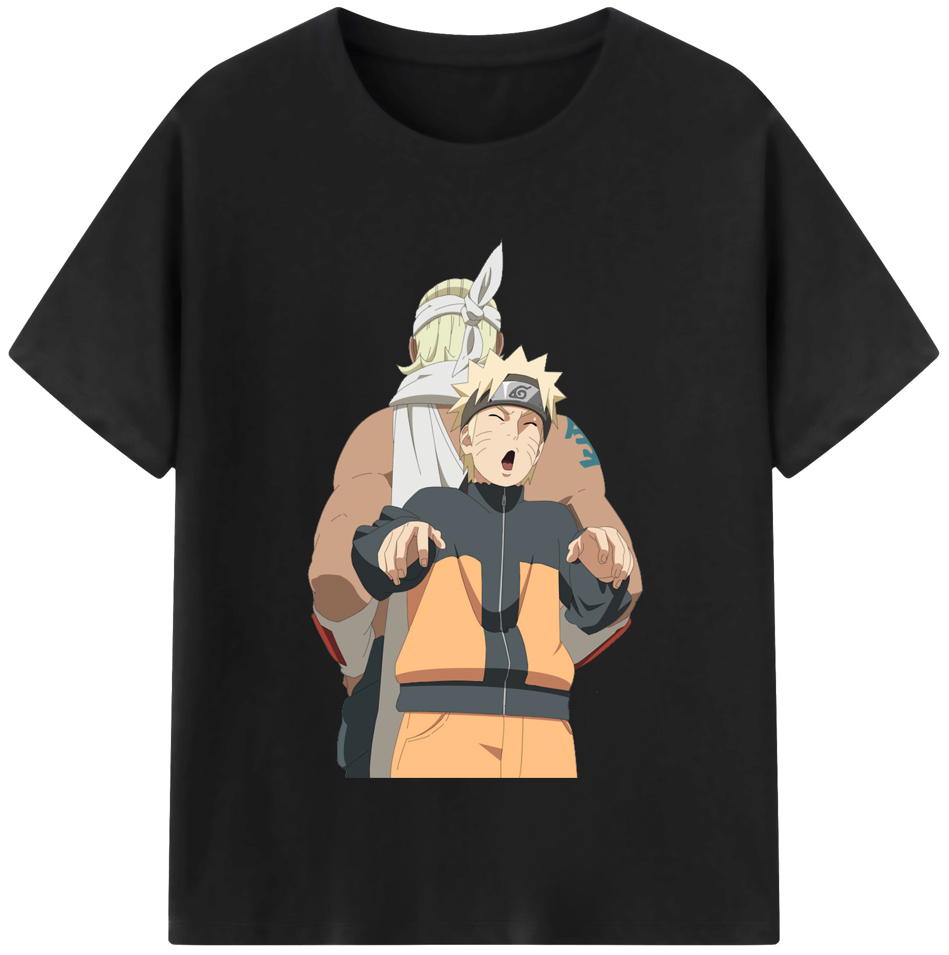 （画像用） NARUTO -ナルト- うずまき ナルト Uzumaki Naruto レディースカジュアルプリントTシャツ（綿100％）