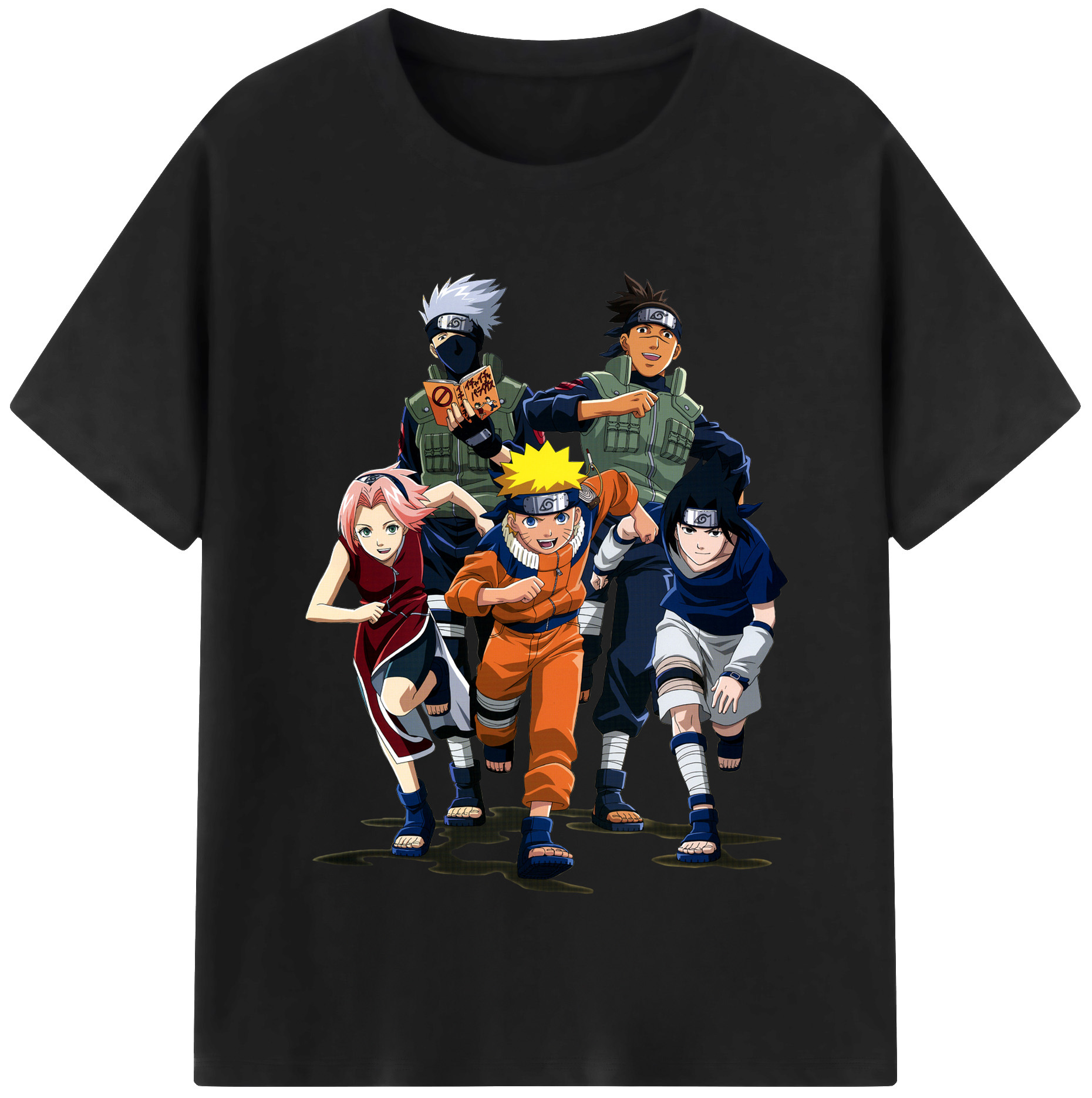 （画像用） NARUTO -ナルト- うずまき ナルト Uzumaki Naruto レディースカジュアルプリントTシャツ（綿100％）