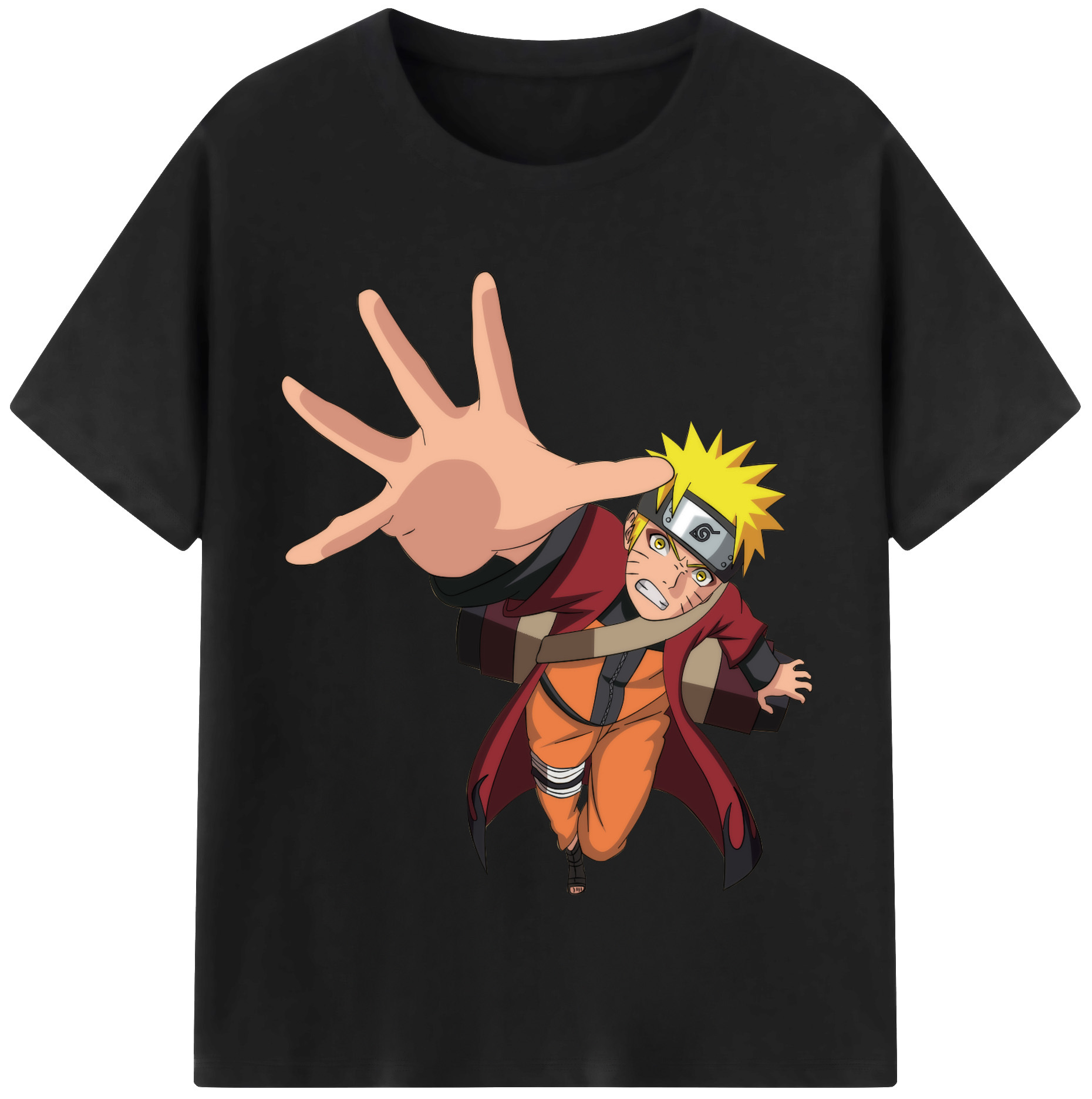 （画像用） NARUTO -ナルト- うずまき ナルト Uzumaki Naruto レディースカジュアルプリントTシャツ（綿100％）